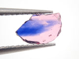 Limited to 12 stones: 1 bicolor sapphire (slice) from Windsor, Tanzania. Discounts available for multiple purchases.
