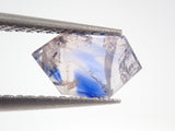 Limited to 12 stones: 1 bicolor sapphire (slice) from Windsor, Tanzania. Discounts available for multiple purchases.
