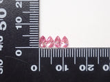 《限量4石》合成莫桑石1石散裝（粉紅色莫桑石，梨形，3 x 5毫米）《可多買優惠》