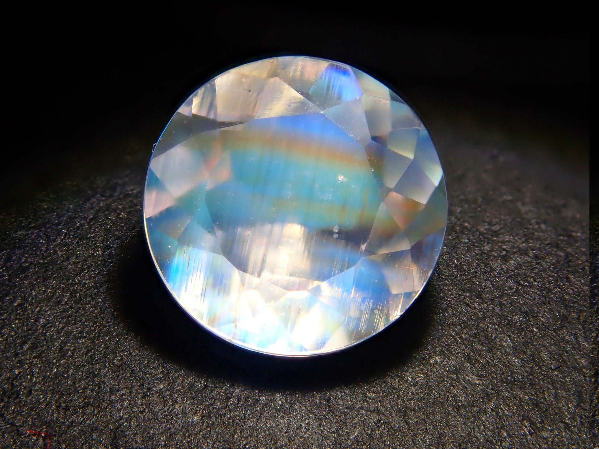 アンデシンラブラドライトダンデライオンカット約8mm約1.737ct ねばき