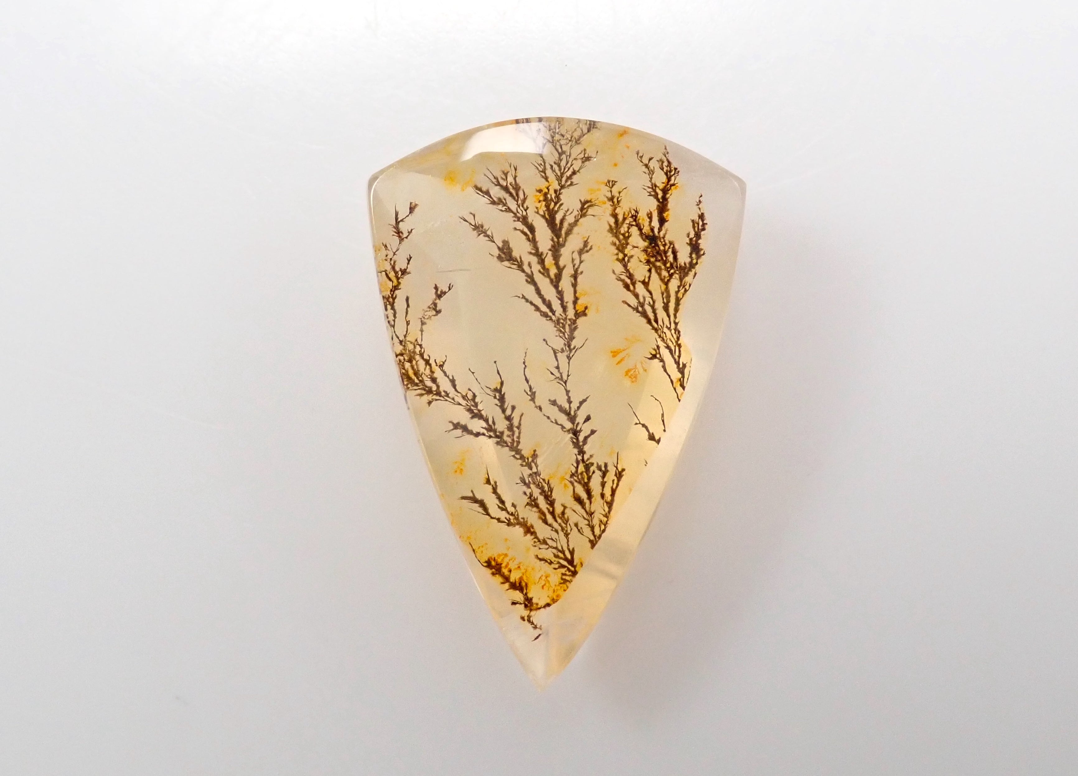 Brazilian dendritic quartz 3.222ct loose stone