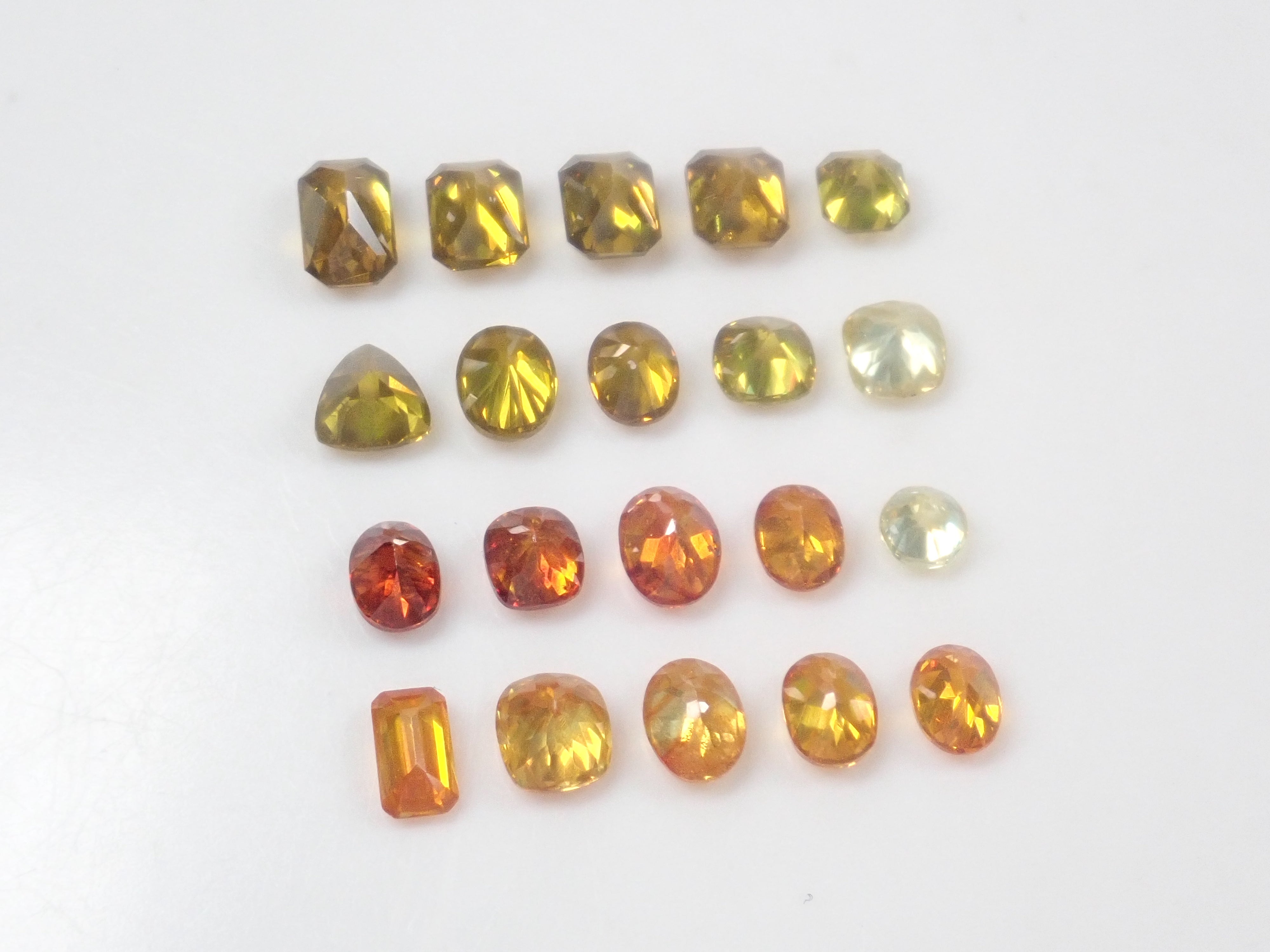 スペイン産スファレライト1石ルース（平均0.50ct）