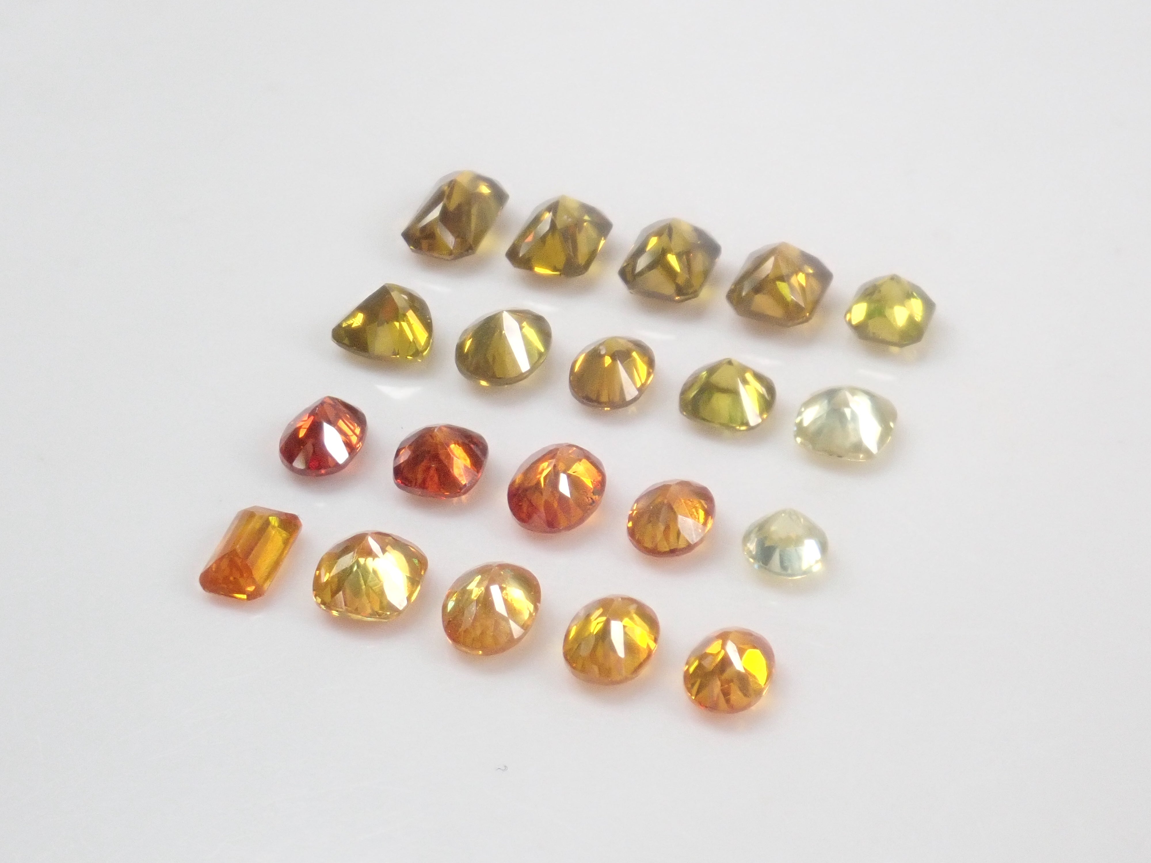 スペイン産スファレライト1石ルース（平均0.50ct）