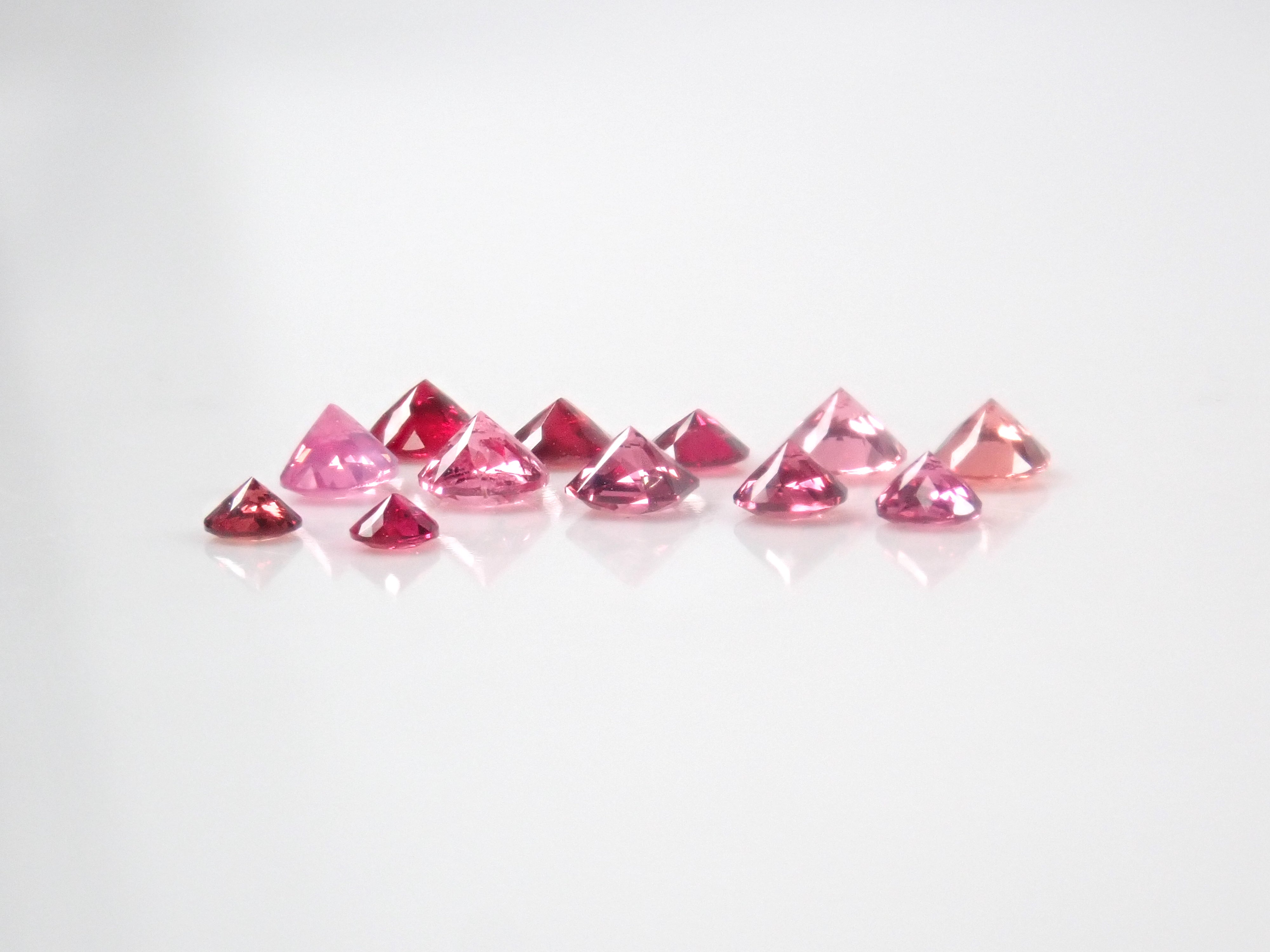 【3/29 22時販売】サンジェ氏カットのスピネル（シルキーピンク、ホットピンク、レッドスピネル、パパラチアカラーなど）1石ルース《複数購入割引有》