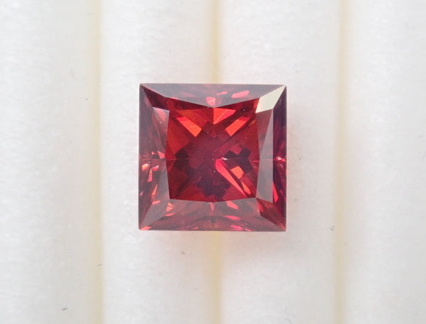 Synthetic Moissanite 0.775ct Loose Stone (Red Moissanite)