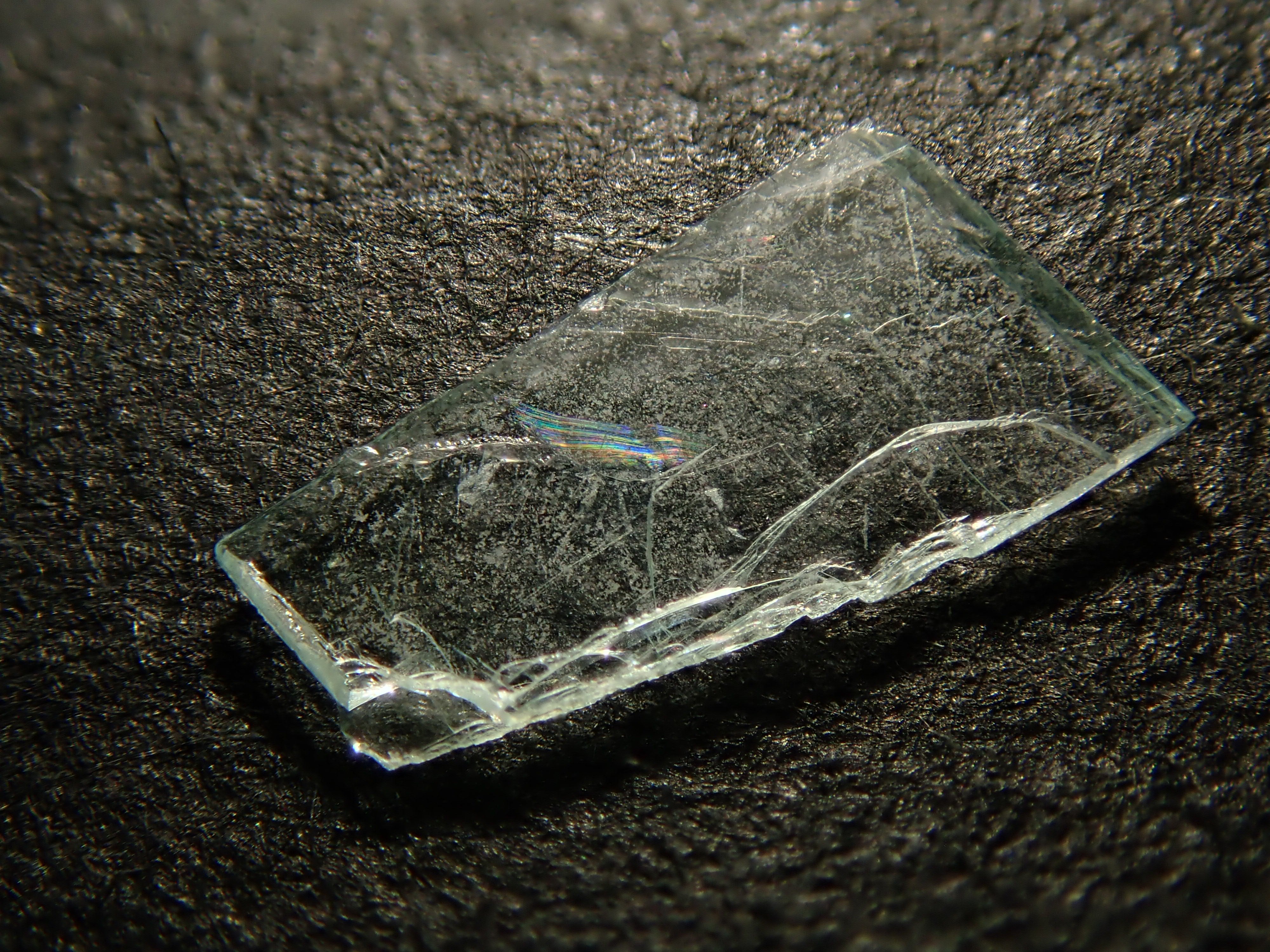 Bolivian Phosphophyllite 0.067ct Loose Stone with Certificate of Authe