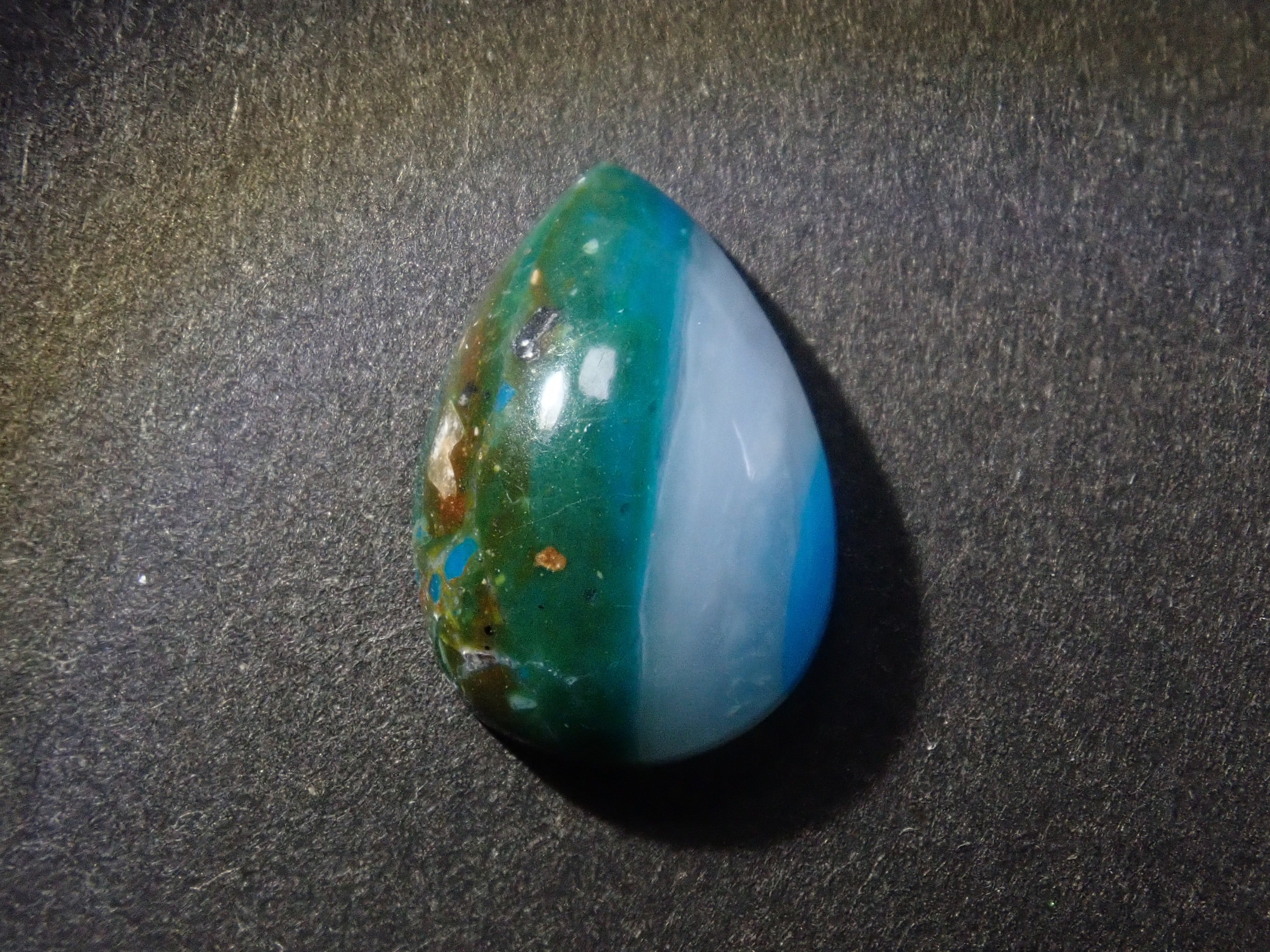 【3/28 22時販売】《ツーソン新着・限定18石》ペルー産ブルーオパール1石《複数購入割引有》