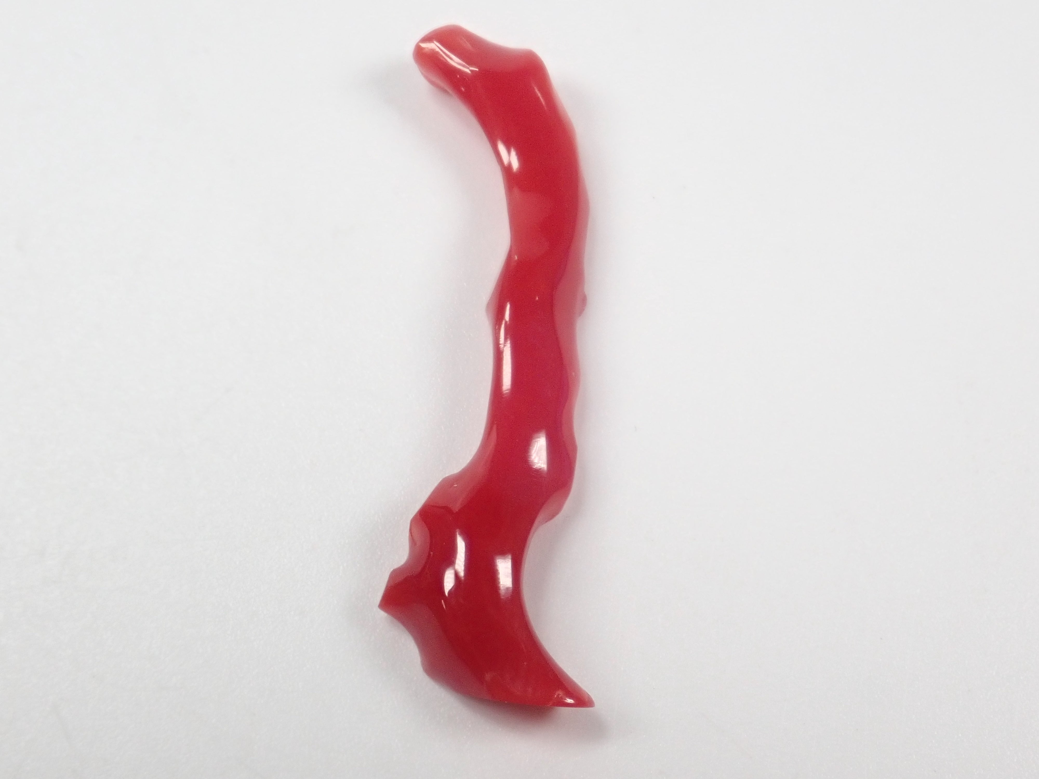 【3/29 22時販売】高知県産血赤珊瑚 原木ルース1石（3月誕生石、コーラル）《複数購入割引有》