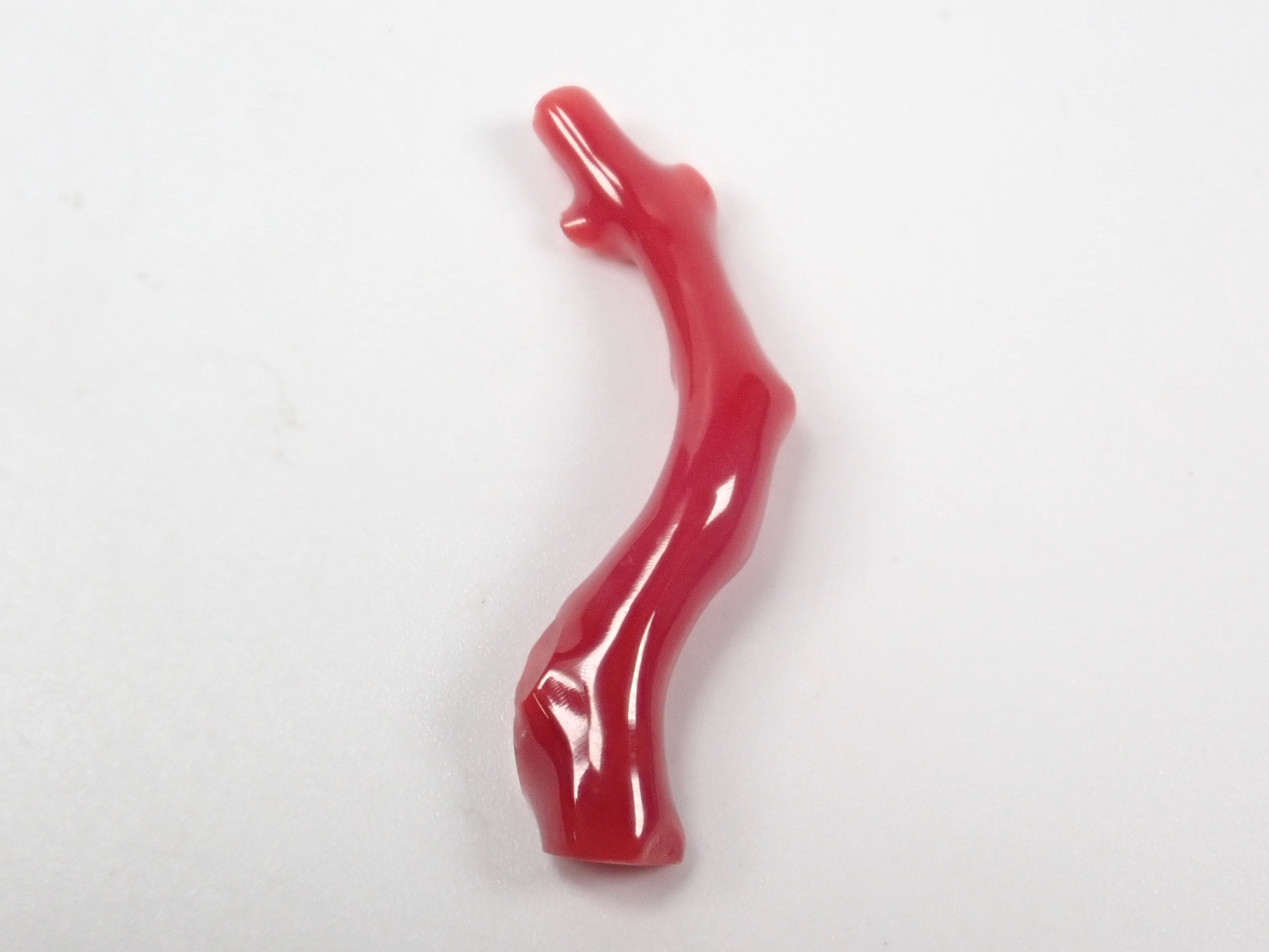 【3/29 22時販売】高知県産血赤珊瑚 原木ルース1石（3月誕生石、コーラル）《複数購入割引有》