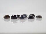 Limited to 13 stones: 1 black star sapphire loose stone (including 2 8-line star sapphires) Multiple purchase discounts available