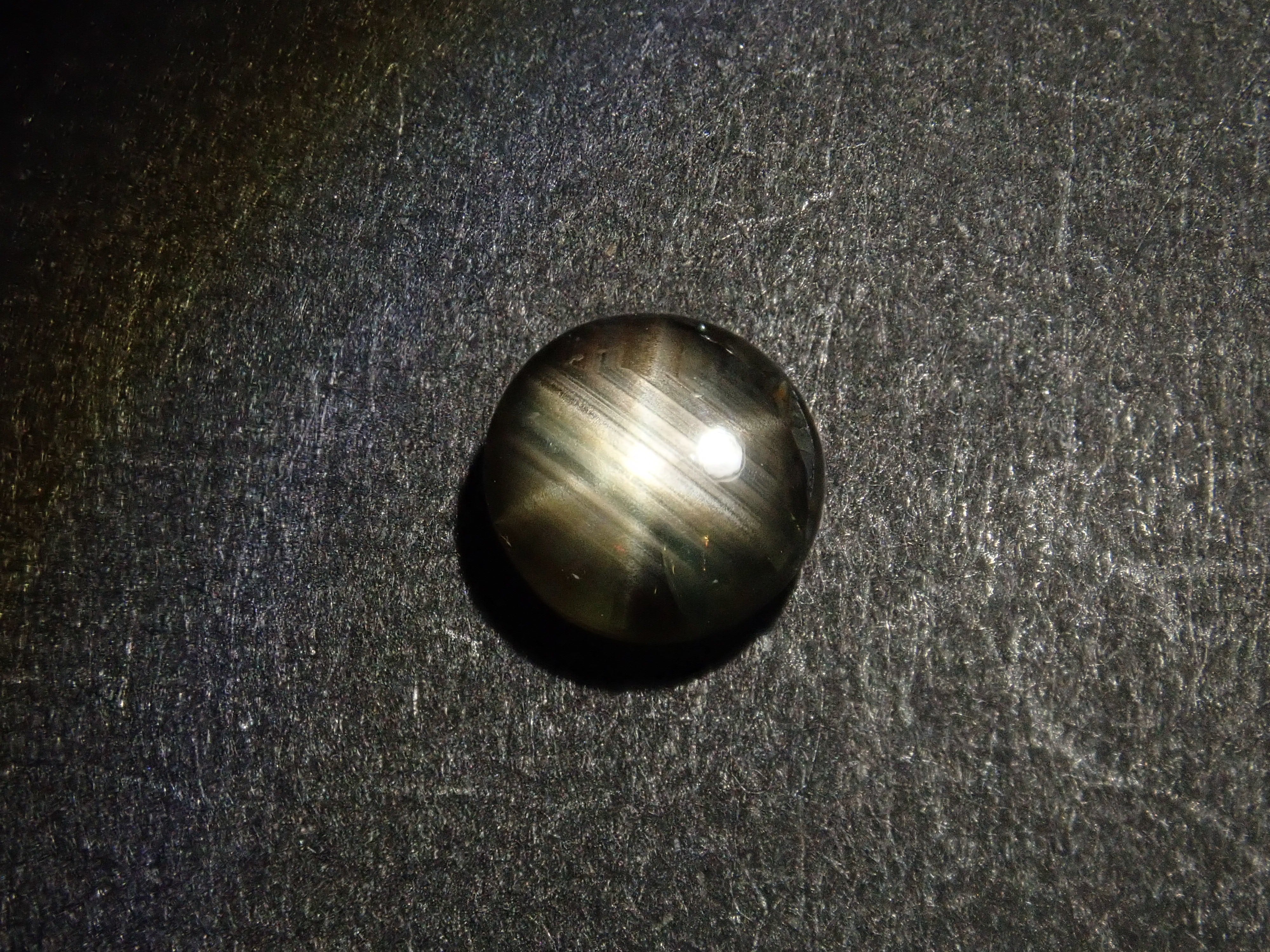 Limited to 13 stones: 1 black star sapphire loose stone (including 2 8-line star sapphires) Multiple purchase discounts available