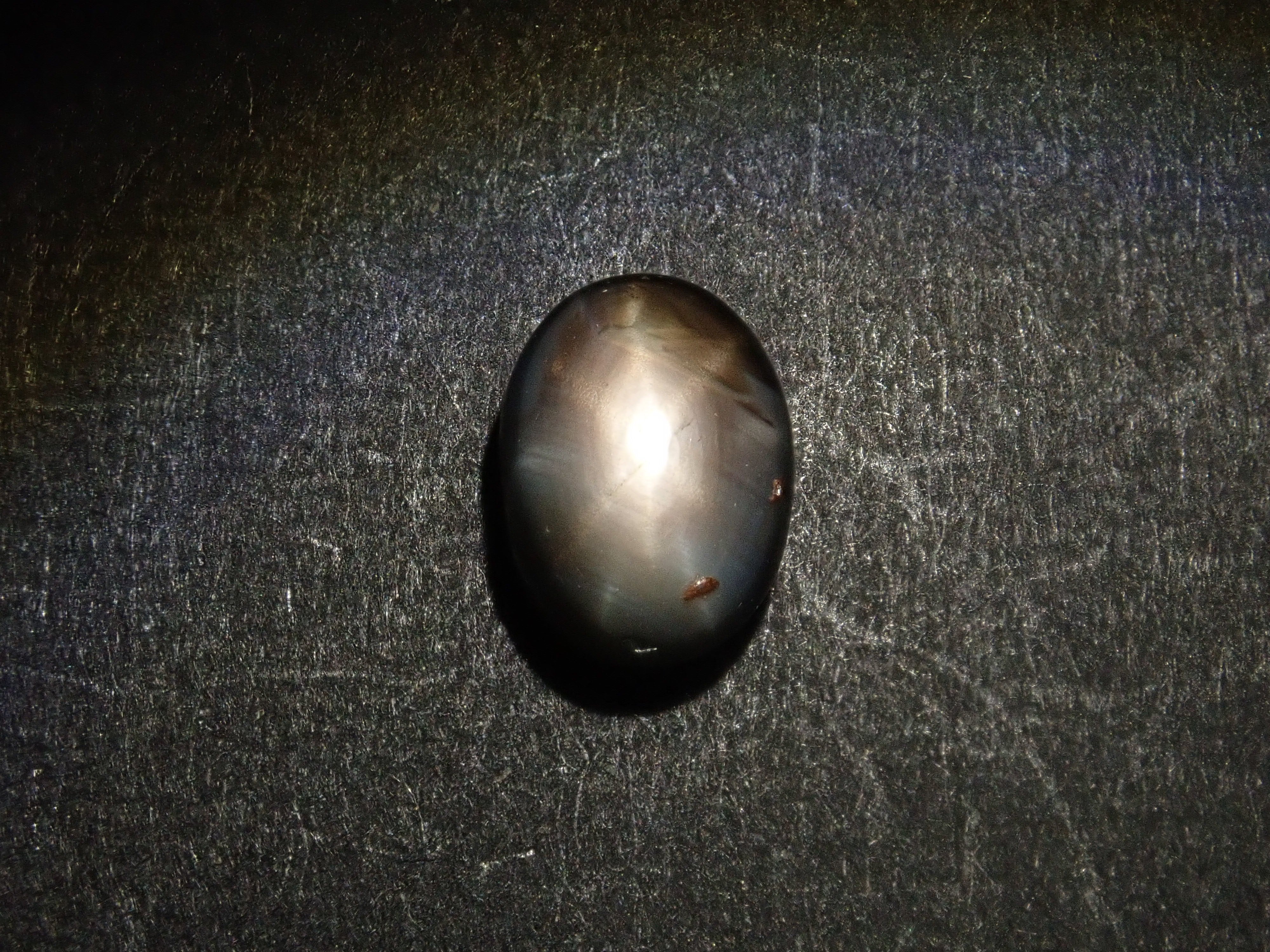 Limited to 13 stones: 1 black star sapphire loose stone (including 2 8-line star sapphires) Multiple purchase discounts available