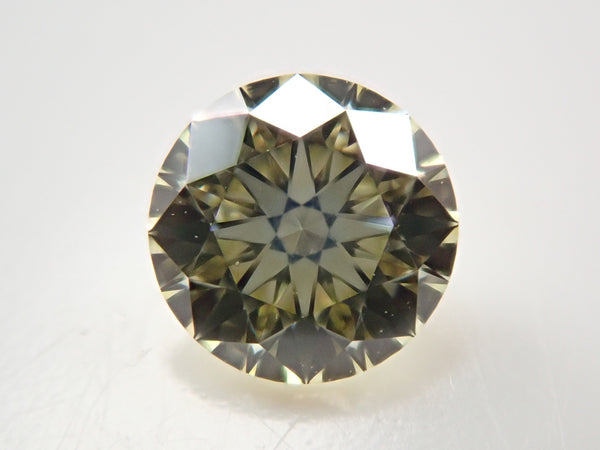 イエローダイヤモンド 0.390ctルース(UNDER S(LIGHT YELLOW), VVS1