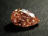 ラボグロウンダイヤモンド（合成ダイヤモンド） 0.350ctルース(FANCY VIVID PINK, VS-2)
