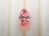 ラボグロウンダイヤモンド（合成ダイヤモンド） 0.240ctルース(FANCY VIVID PINK, VS-1)