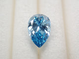 ラボグロウンダイヤモンド（合成ダイヤモンド） 0.300ctルース(FANCY VIVID BLUE, VS-2)