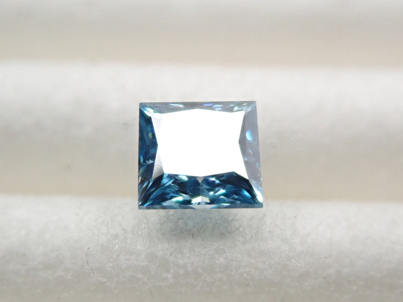 ラボグロウンダイヤモンド（合成ダイヤモンド） 0.230ctルース(FANCY VIVID BLUE, VS-2)