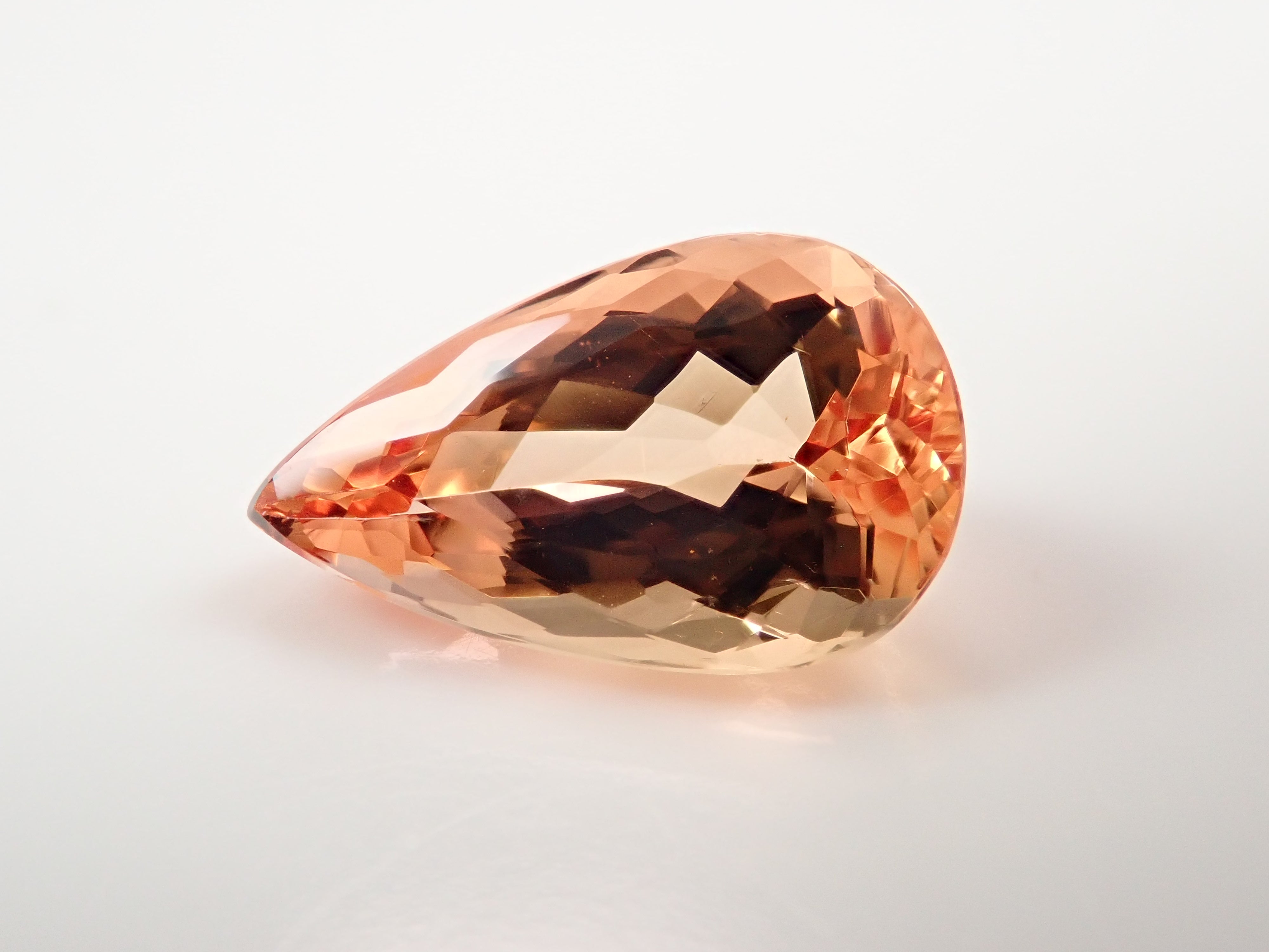 【12562595掲載】ブラジル産インペリアルトパーズ 3.999ctルース