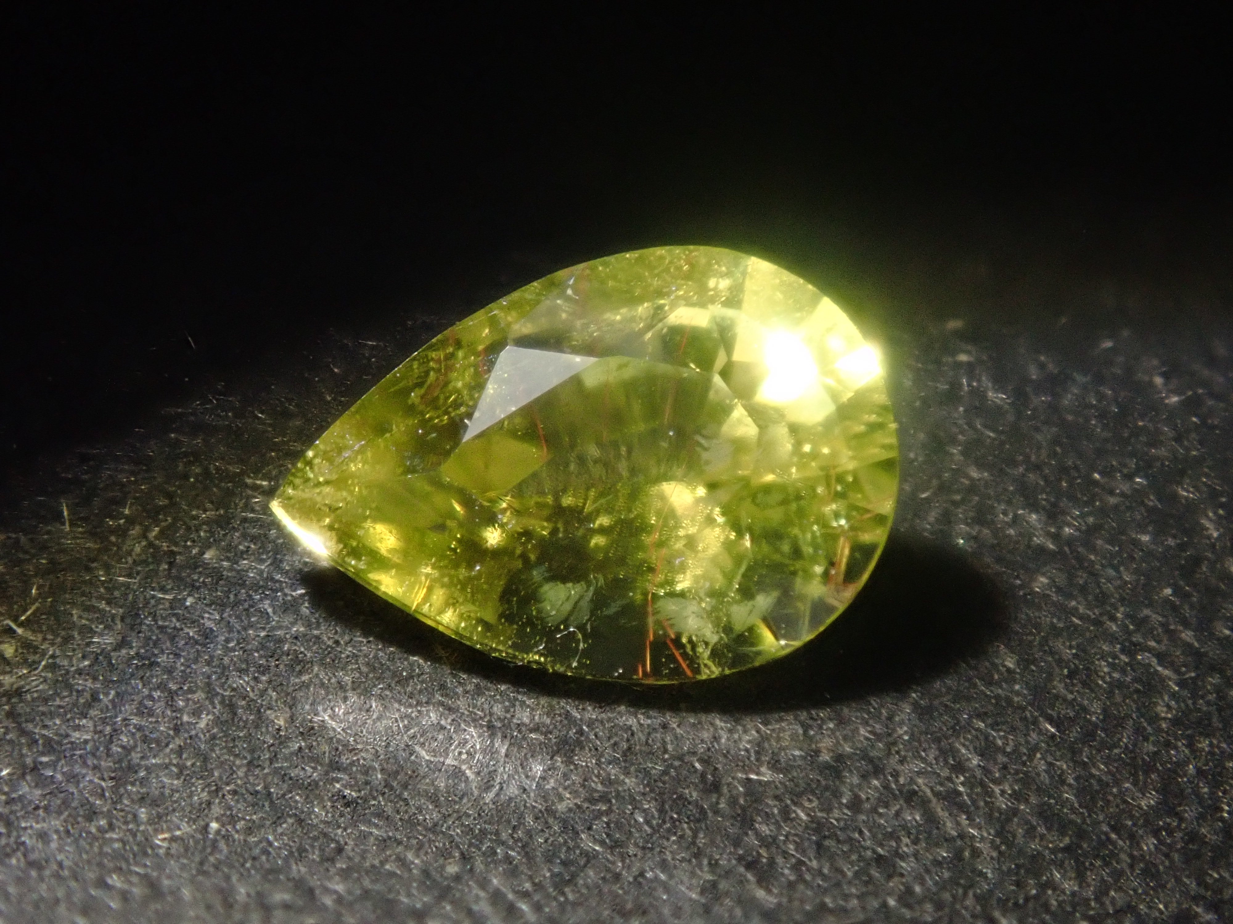 【4/11  22時販売】《ツーソン新着・限定8石》ザンビア産カナリーイエロートルマリン 平均0.47ct《複数購入割引有》