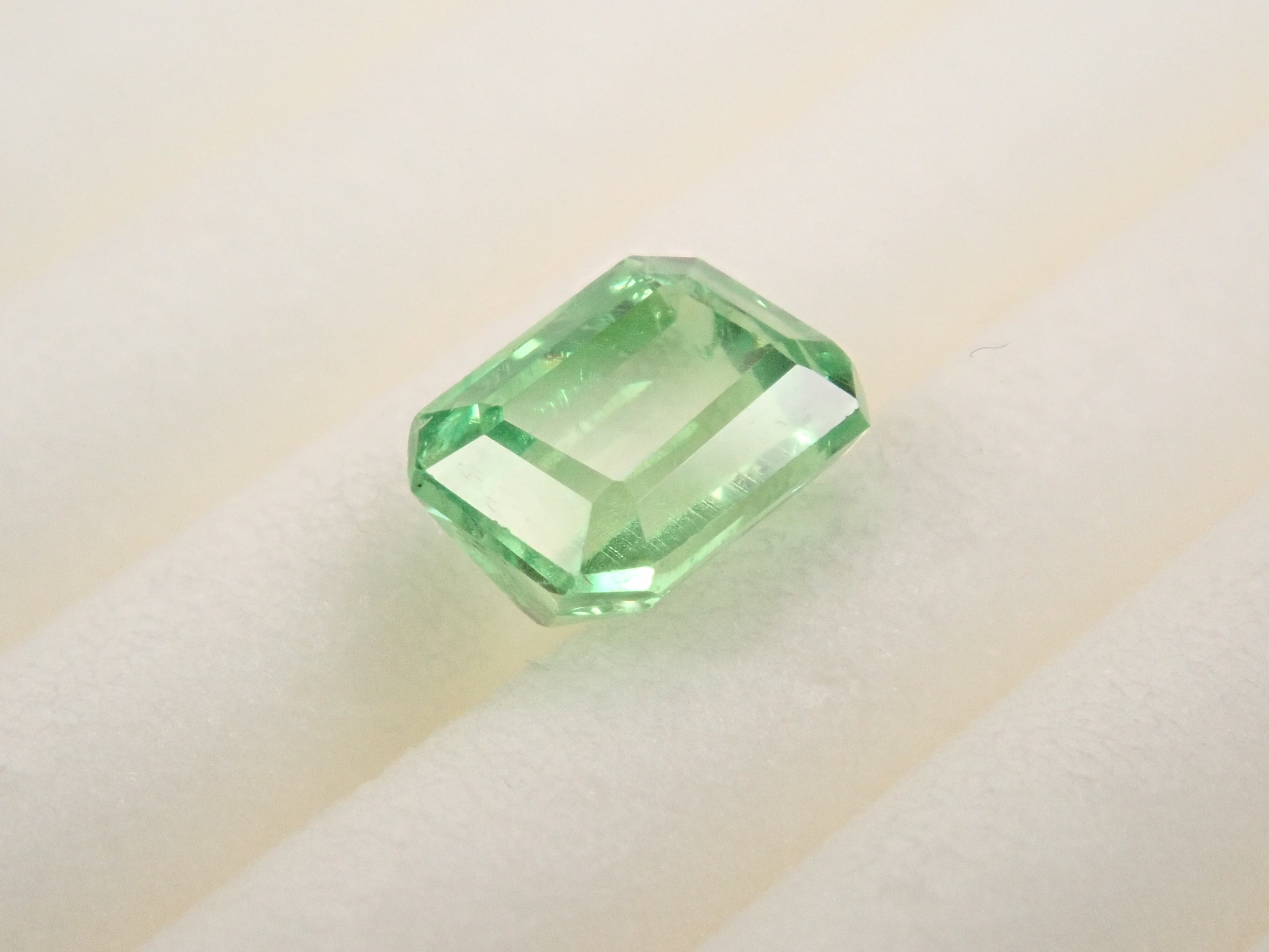 ケニア産バイカラーグロッシュラーガーネット 0.496ctルース