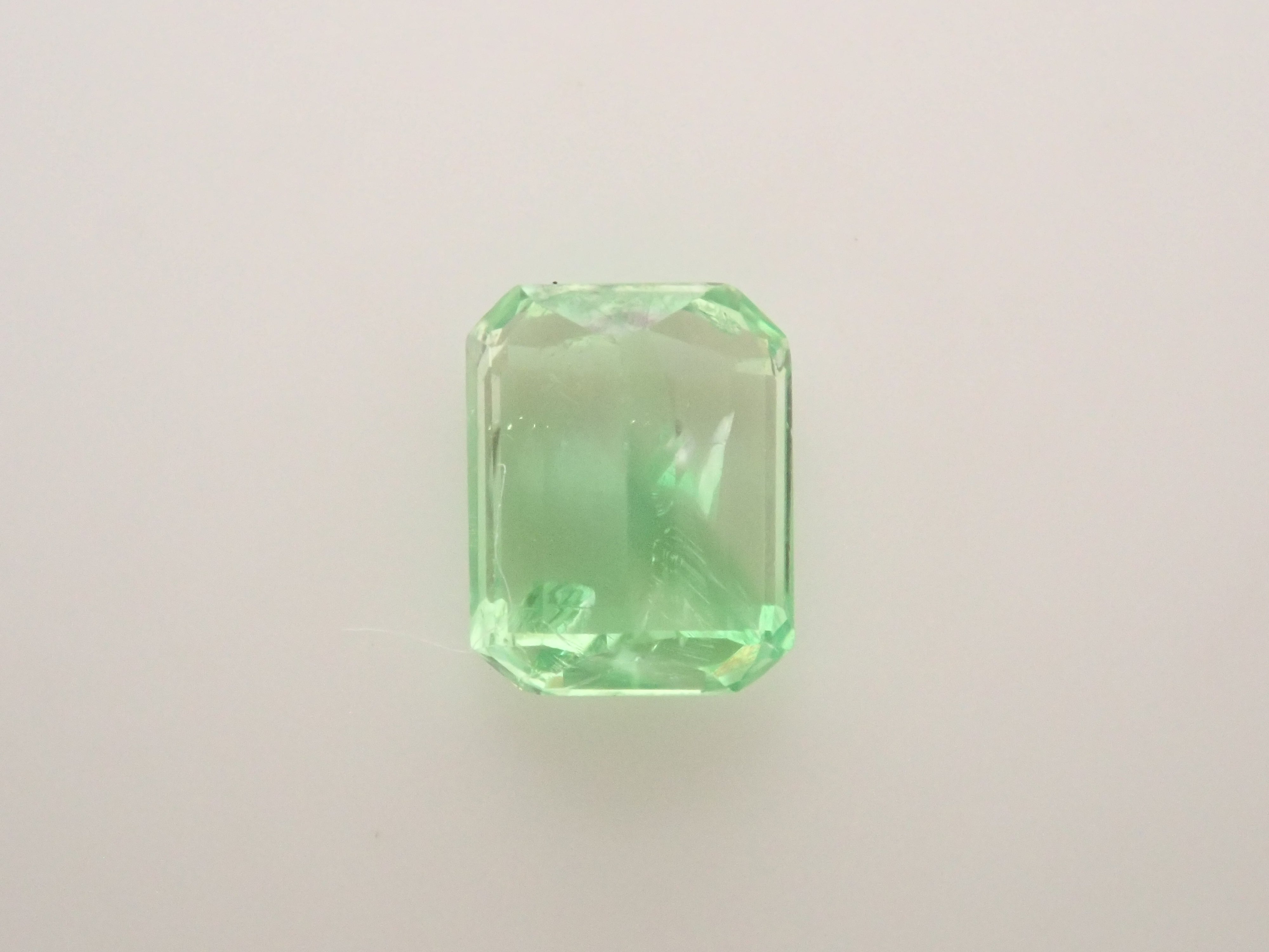 ケニア産バイカラーグロッシュラーガーネット 0.496ctルース