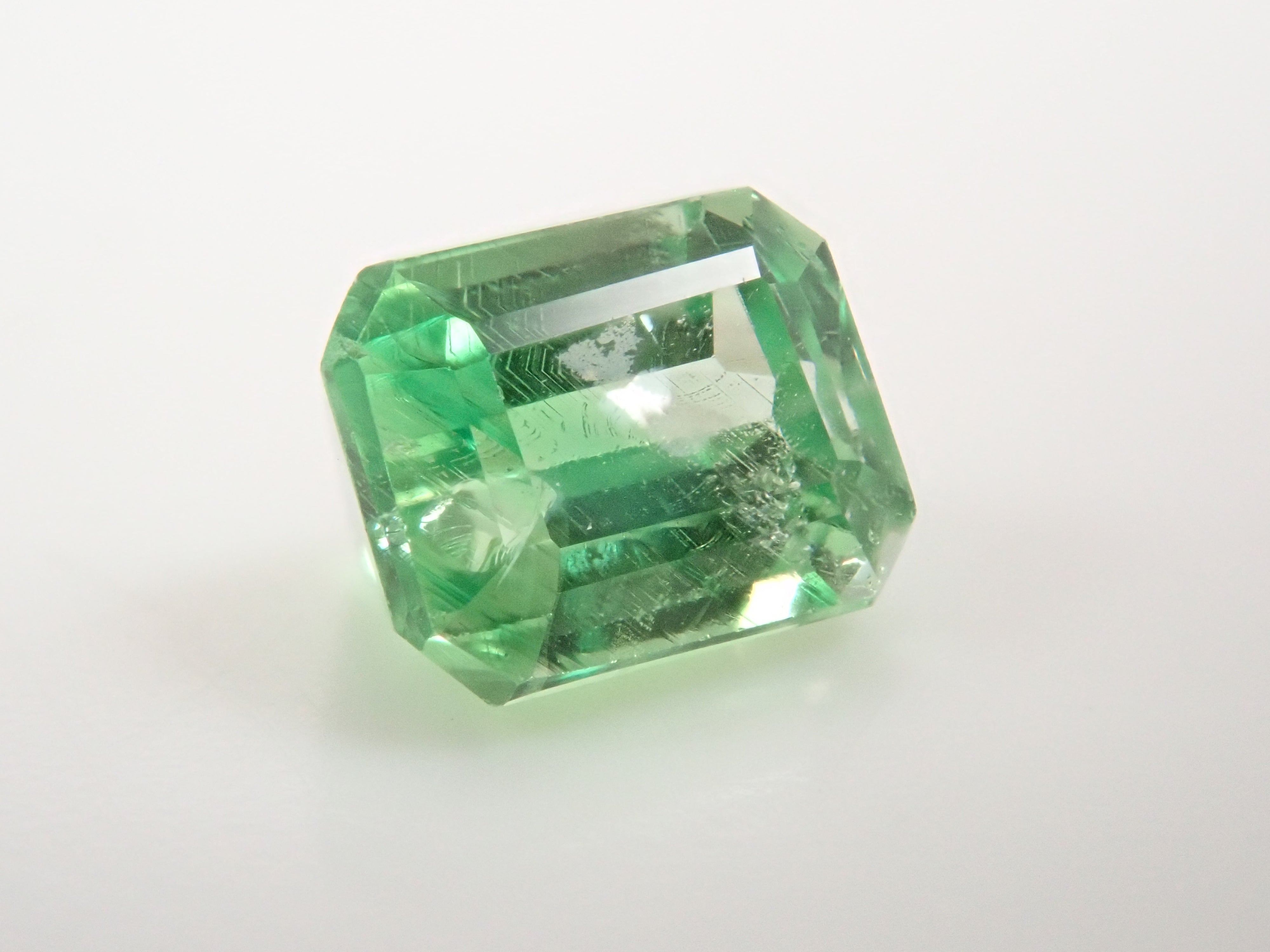 ケニア産バイカラーグロッシュラーガーネット 0.496ctルース