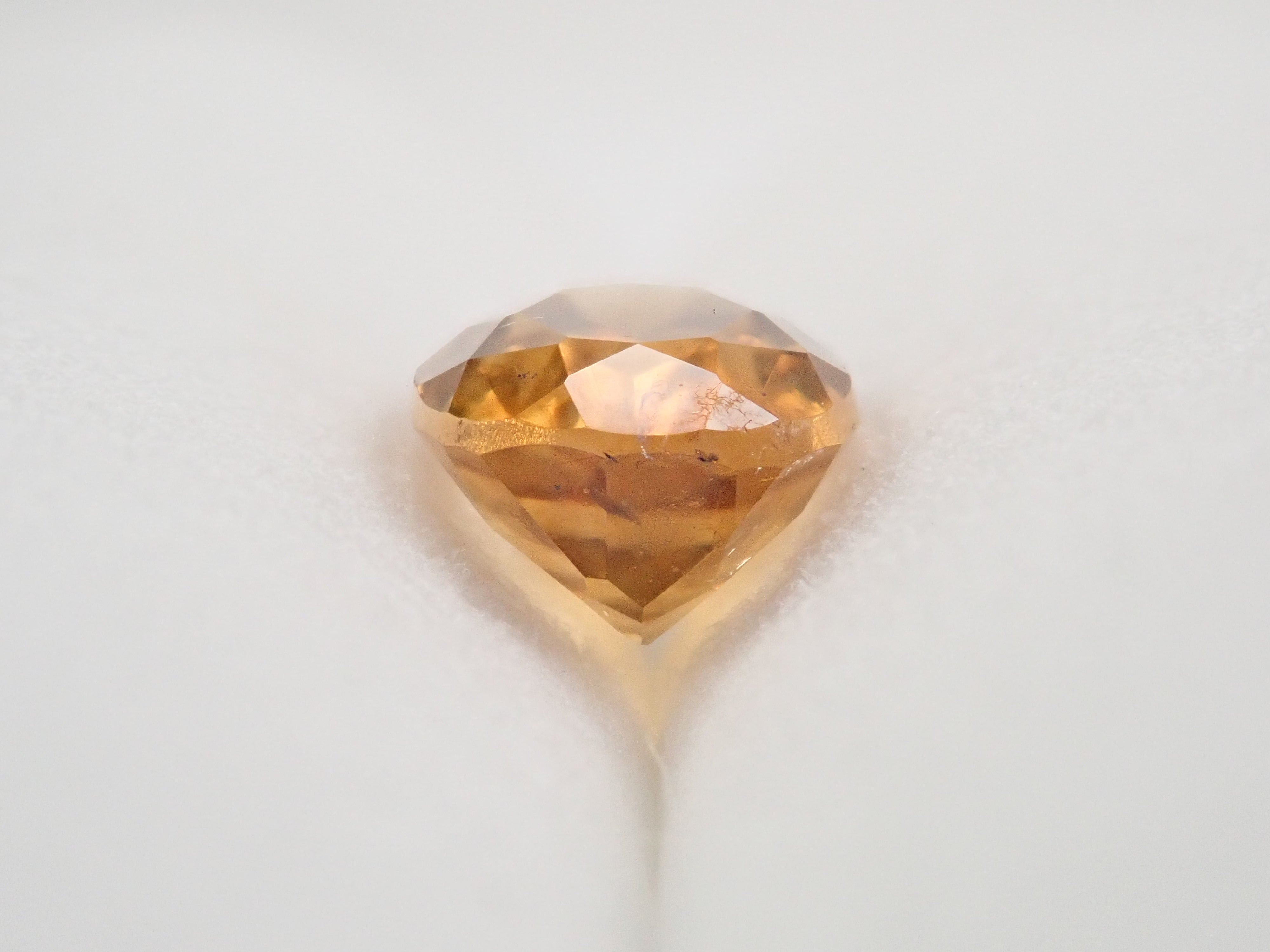 希少 高品質 黄色 ダイヤモンドカット カルサイト 原石 希少 高品質 黄色 ダイヤモンドカット カルサイト 原石