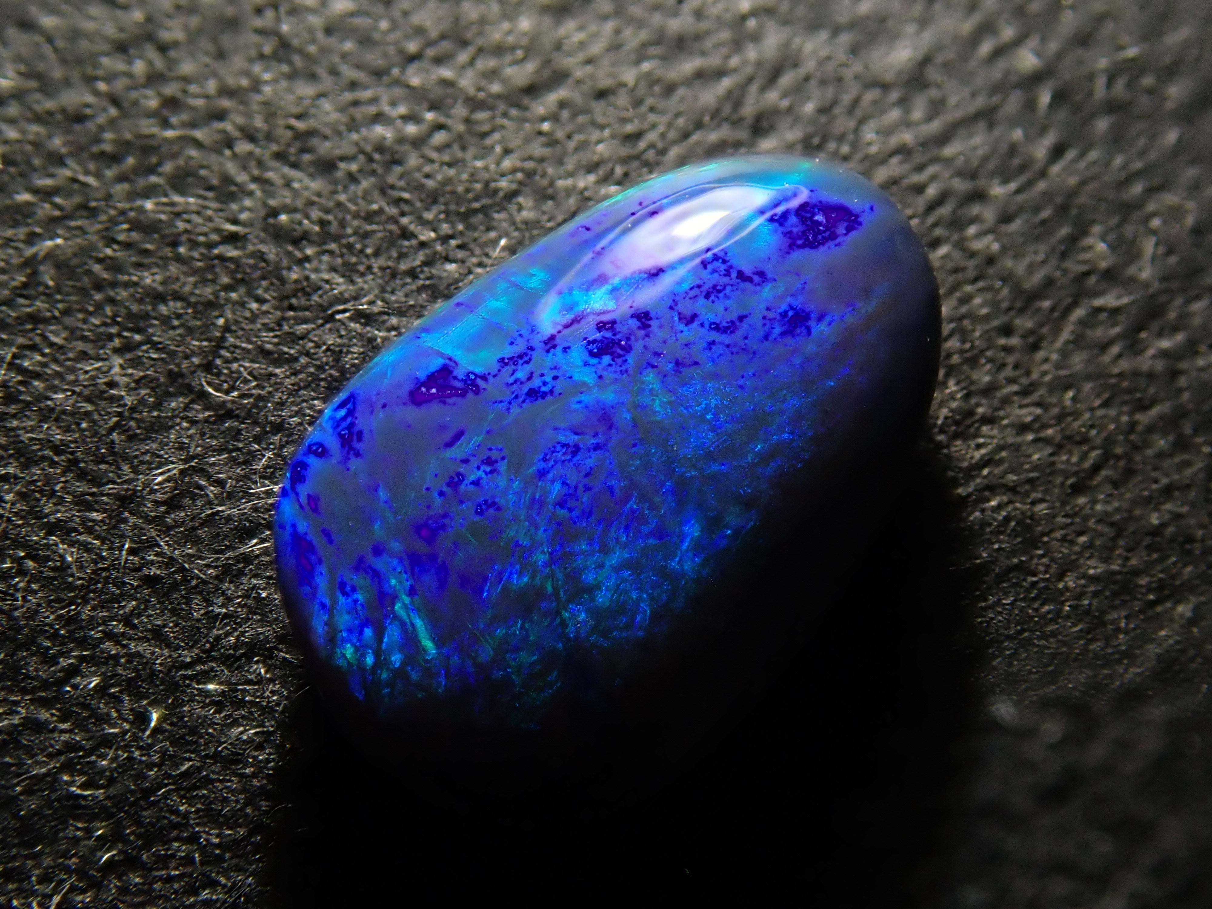 【12562552掲載】オーストラリア産ブラックオパール 0.448ctルース