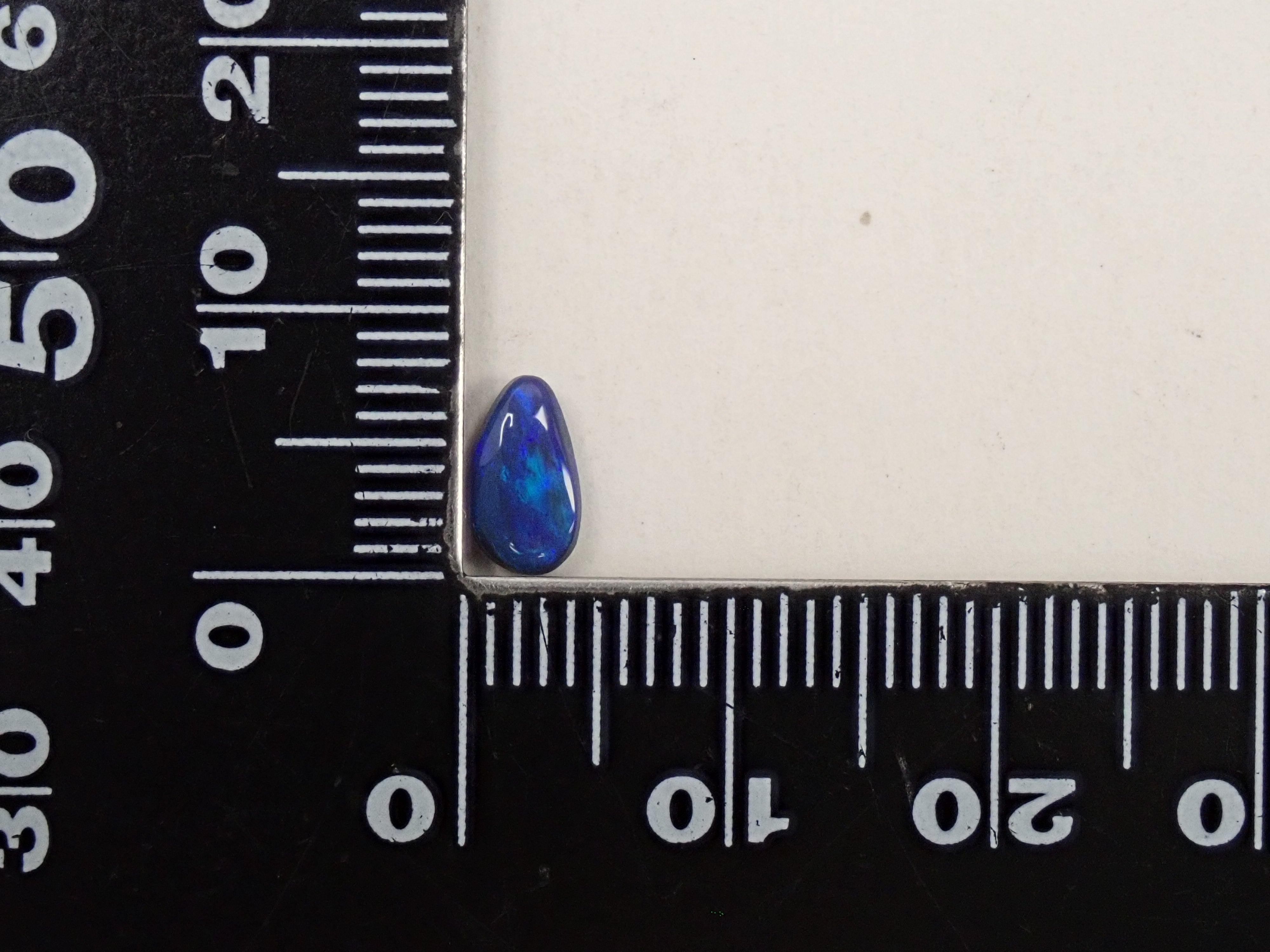 12562557] Australian black opal 0.439ct loose