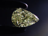 グリーンダイヤモンド 0.122ctルース(FANCY GRAY GREEN, SI2)