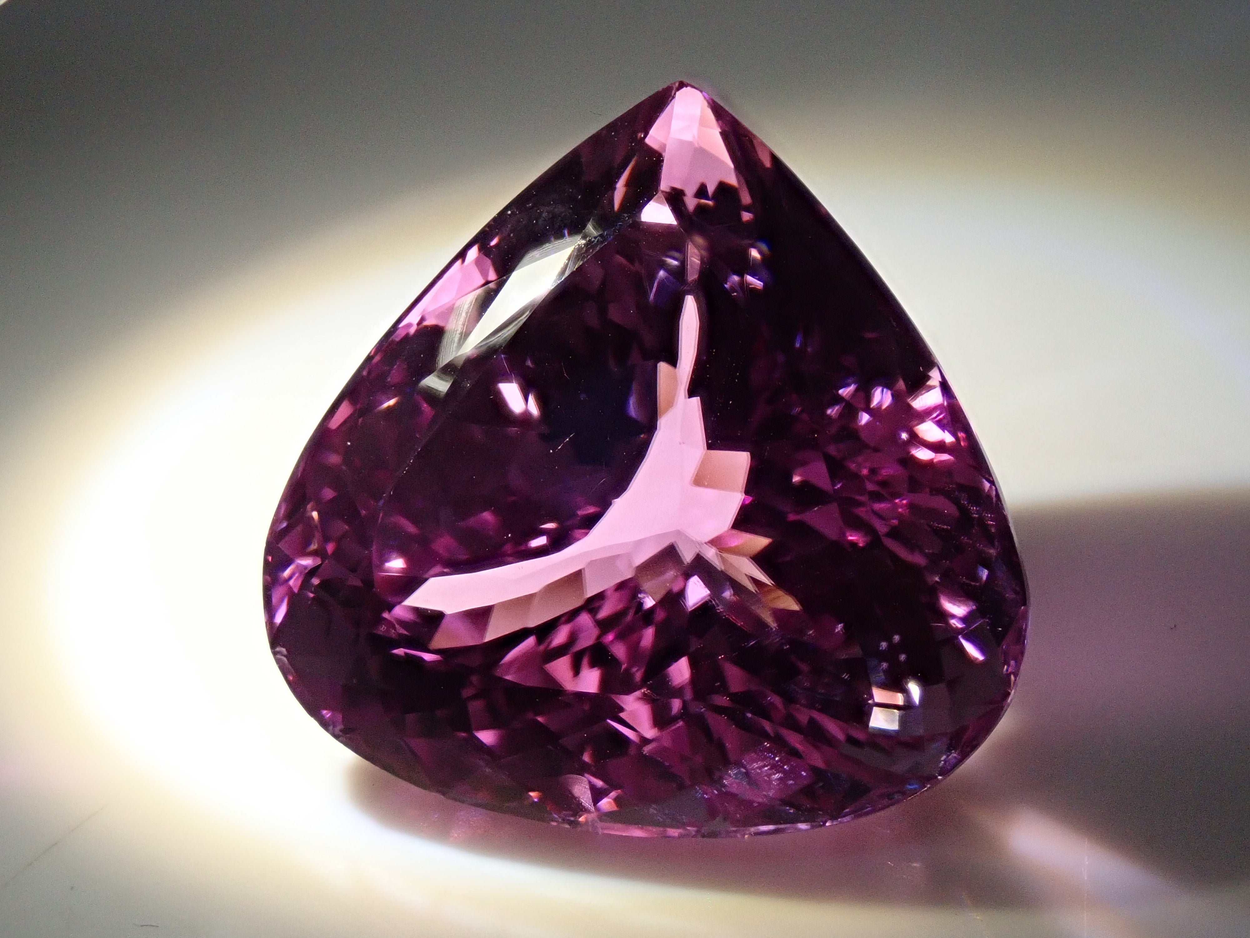 [On sale May 3rd at 10 PM] Afghan Kunzite (Lilac Pink) 49.724ct Loose Gemstone
