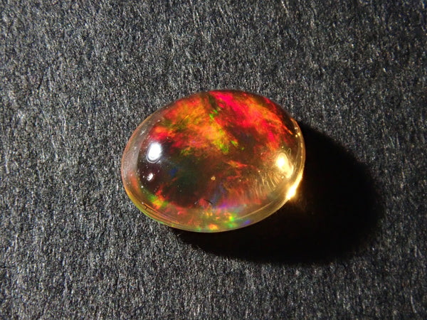 《2 stones remaining》1 Mexican opal loose stone (fire opal, water opal, small size)《Multiple purchase discounts available》《For beginners》