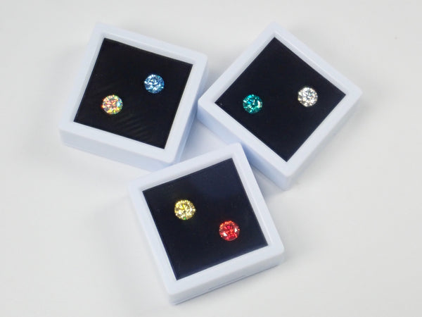 [On sale from 10pm on 4/6] {Special campaign} Jewelry Gacha💎 Synthetic Moissanite 2-stone set (H&amp;C Heart &amp; Cupid, 6.5mm) {Multiple purchase discounts available}