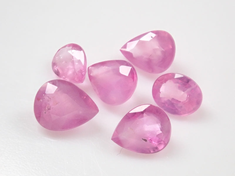 Limited to 6 stones: 1 loose, unheated silky pink sapphire from Vietnam (milky pink sapphire) Multiple purchase discounts available