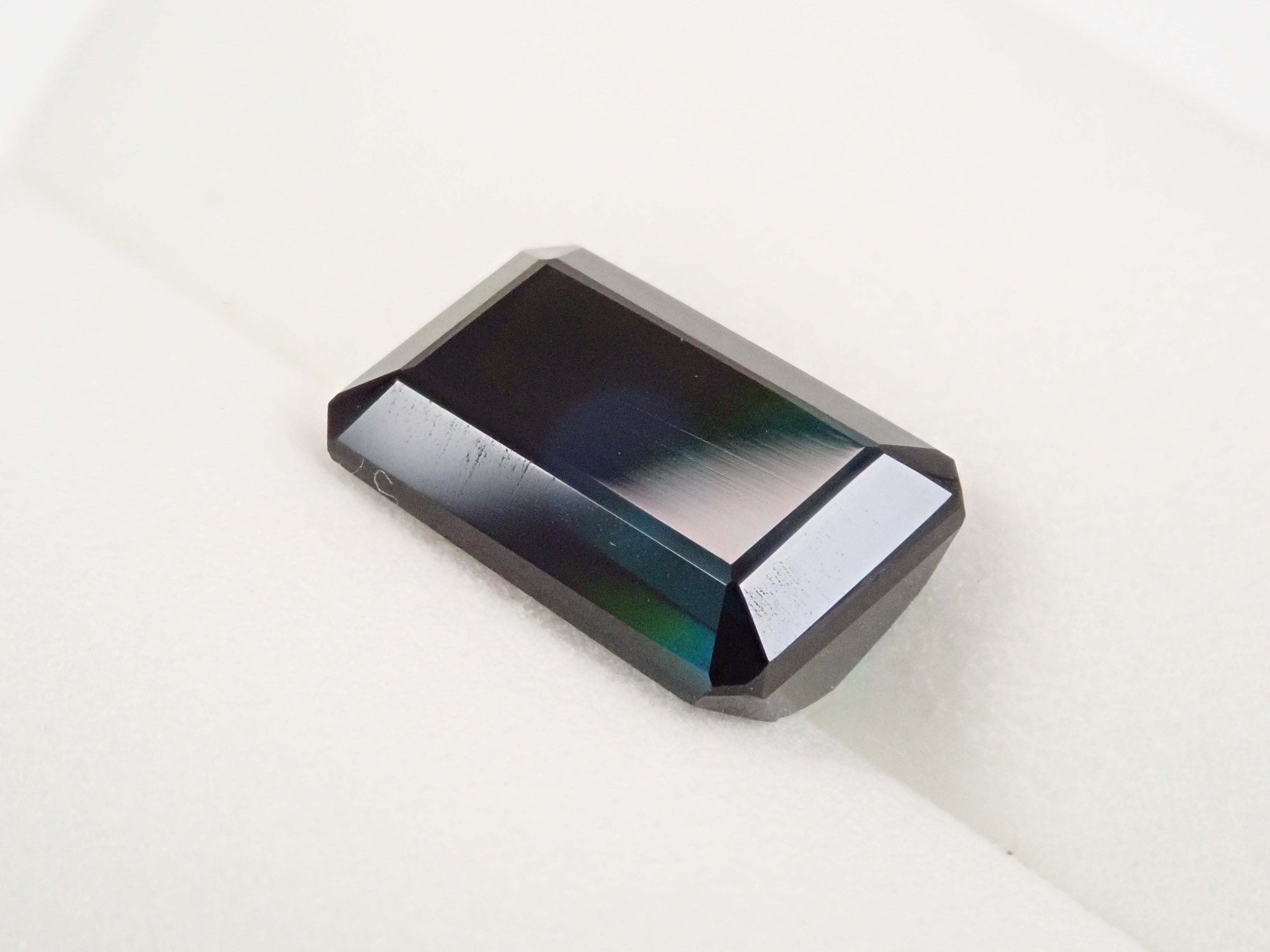 ブラジル産バイカラートルマリン 4.554ctルース 鑑別書