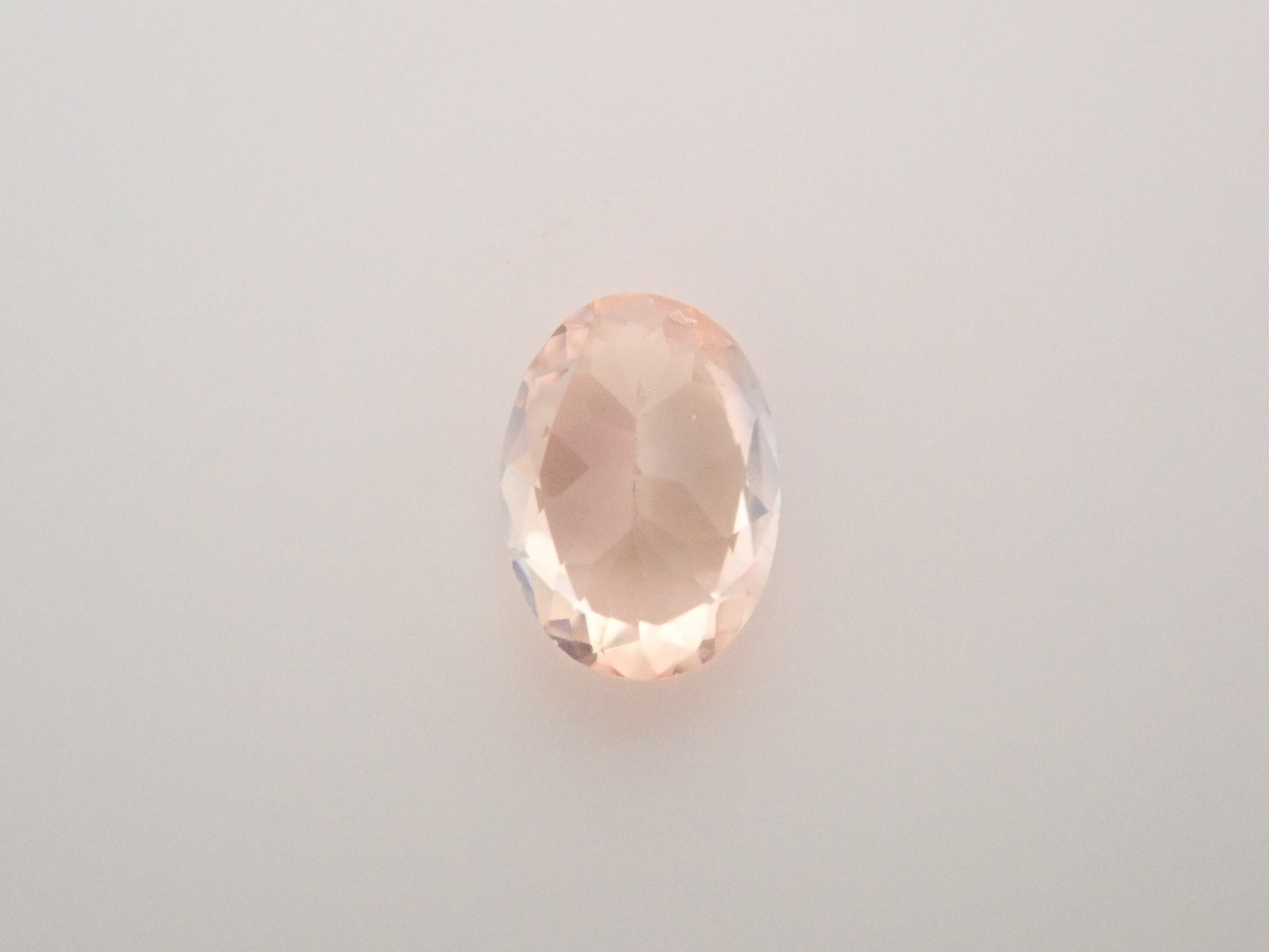 アメリカ産オレンジベニトアイト（ピーチベニトアイト） 0.135ctルース 鑑別書