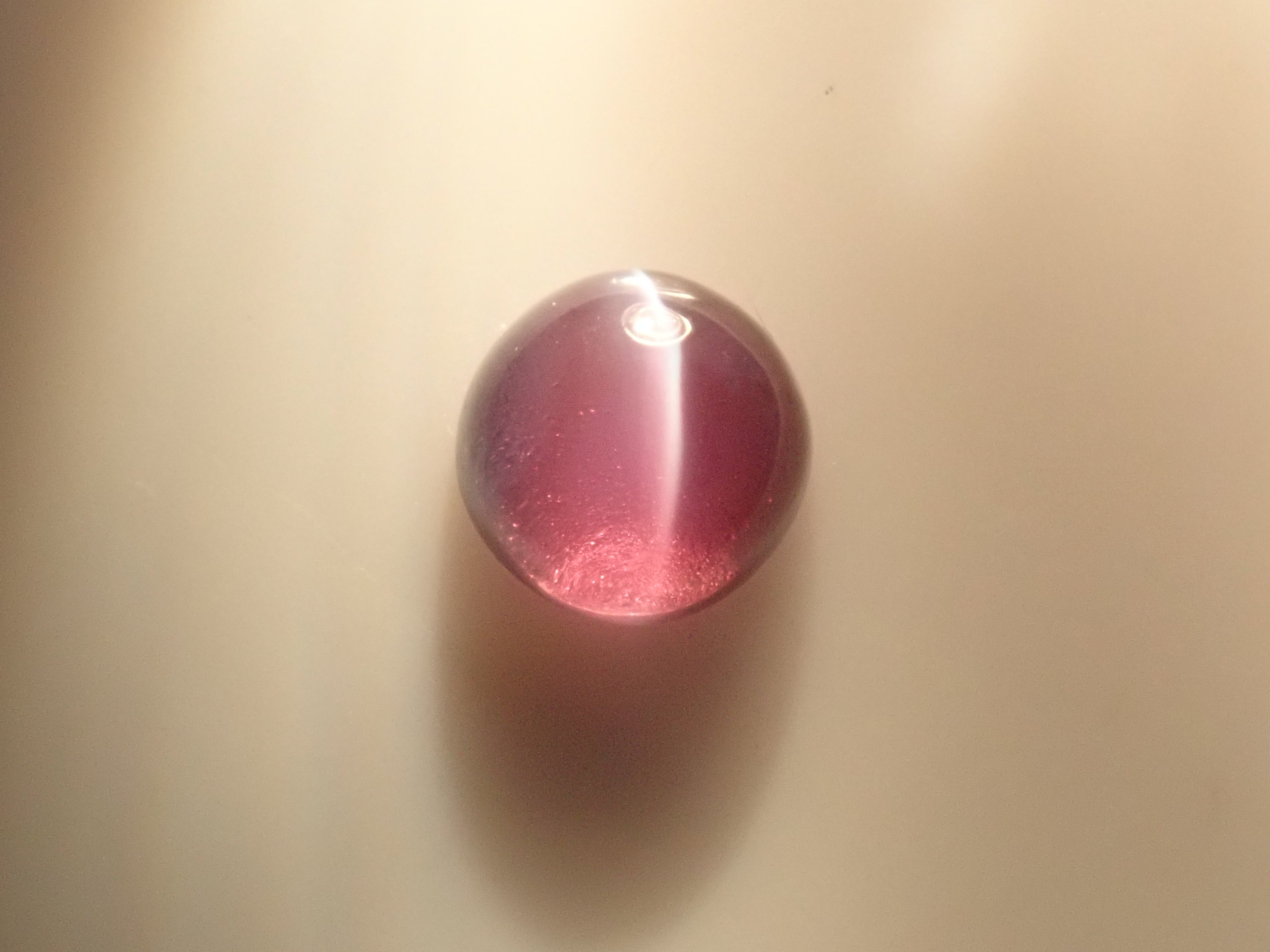 【12562658掲載】ブラジル産アレキサンドライトキャッツアイ 0.097ctルース