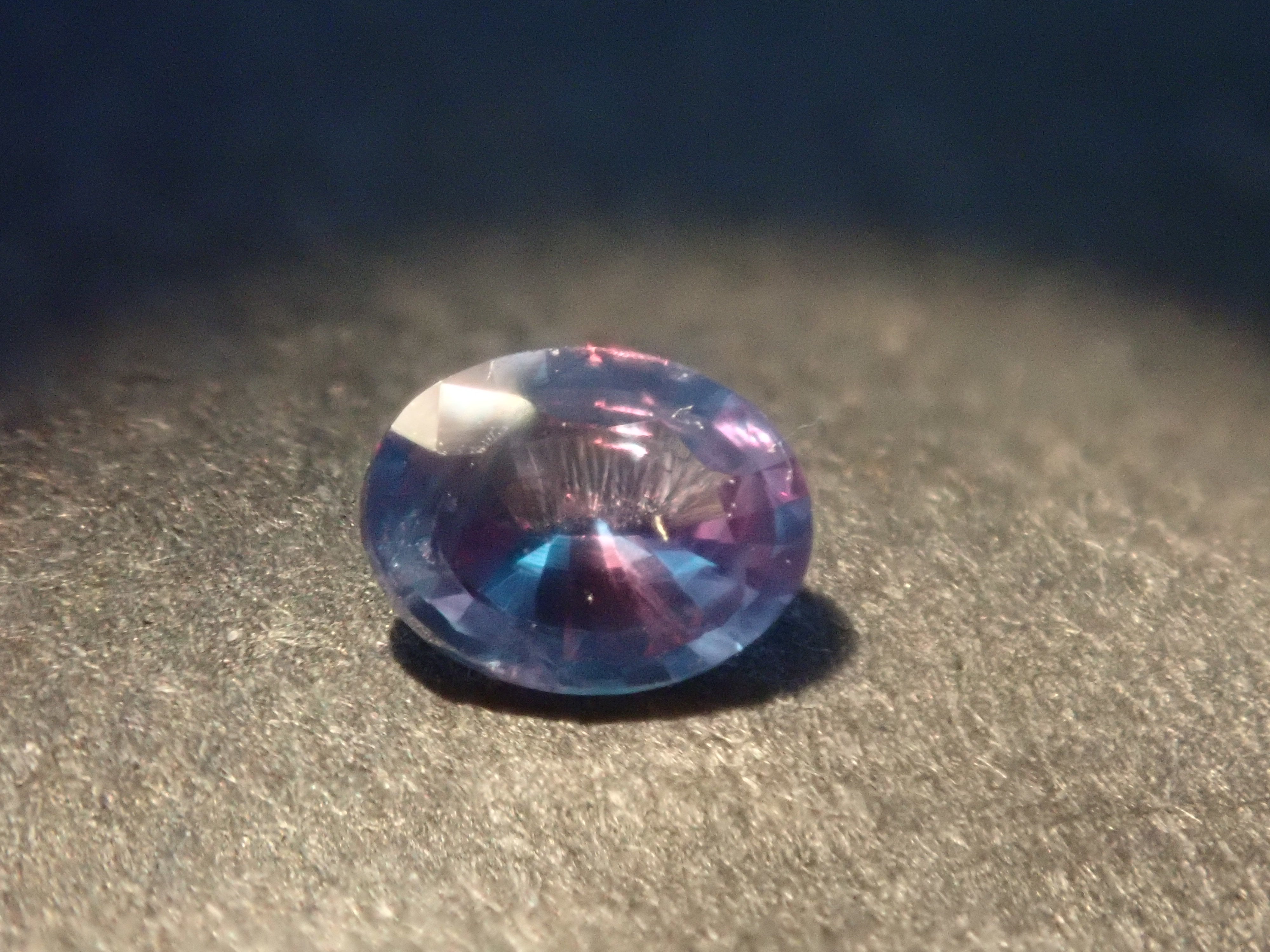 Brazilian alexandrite 0.109ct loose