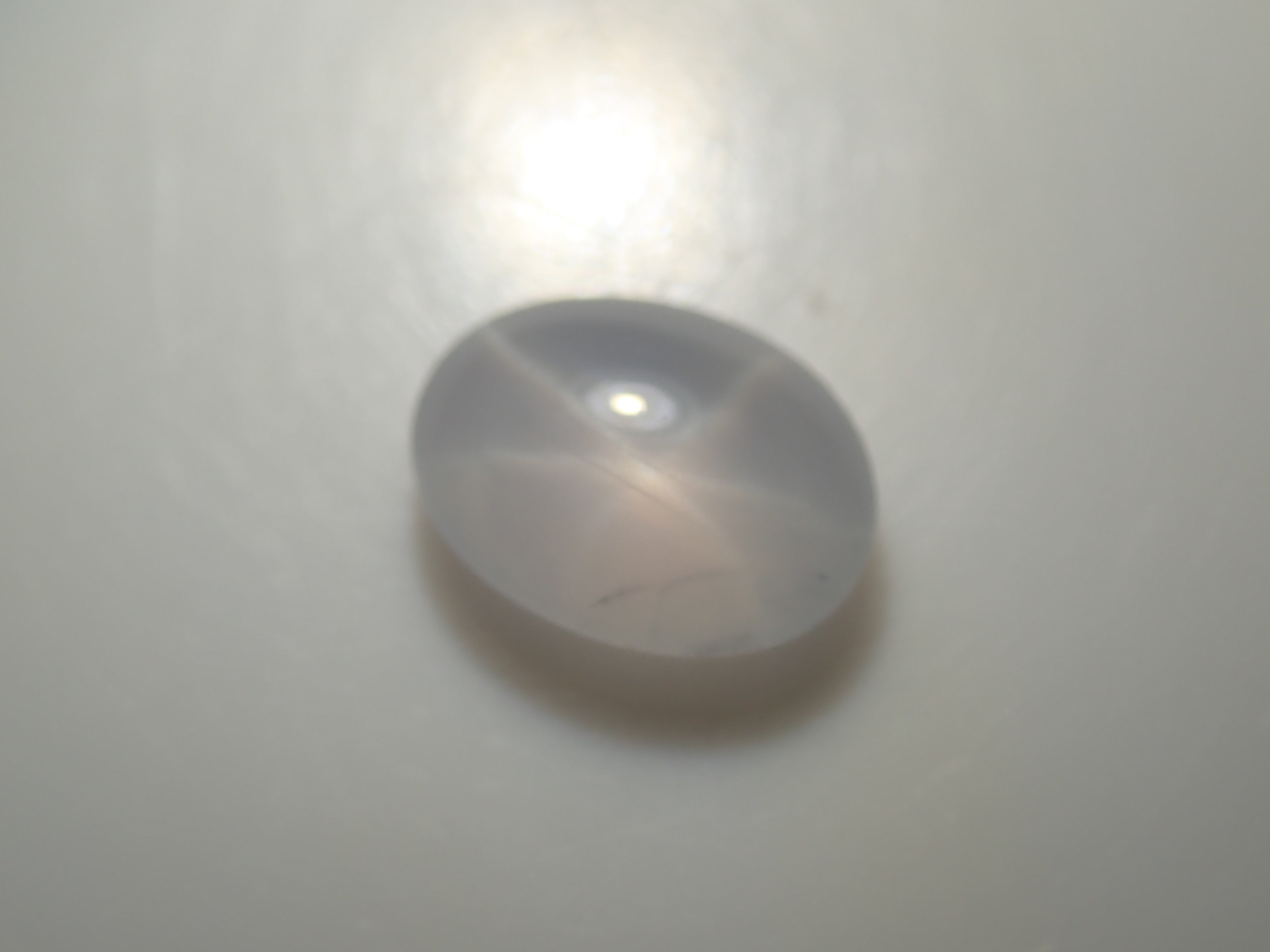 【12562518掲載】スリランカ産非加熱スターサファイア 0.403ctルース