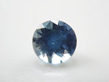 蒙大拿藍寶石 3 毫米/0.132 克拉裸石