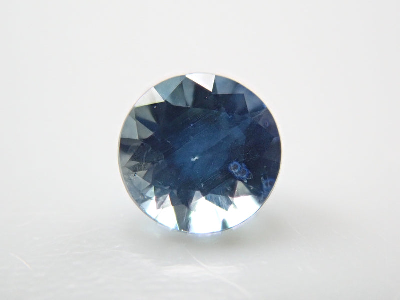 蒙大拿藍寶石 3 毫米/0.132 克拉裸石