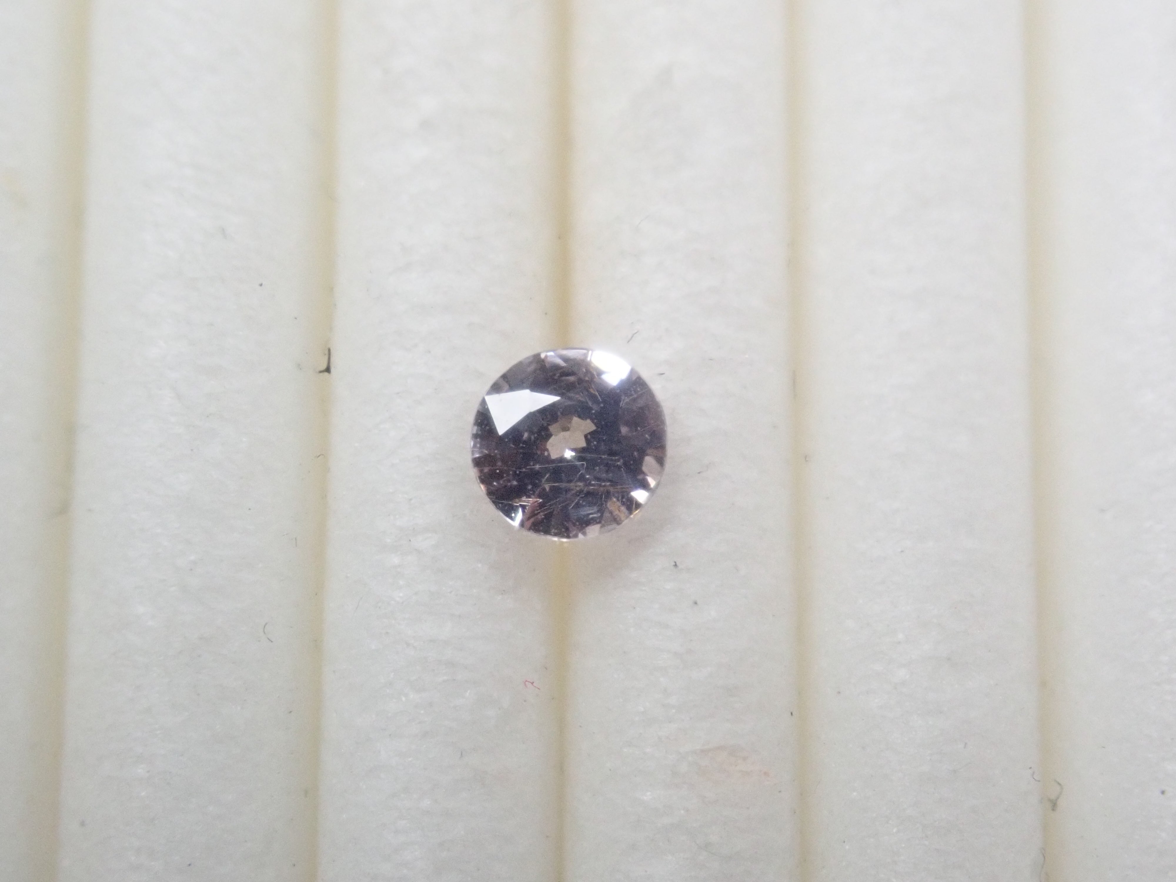 【Lottery Sale 0409_01】Myanmar Taaffeite 3.3mm/0.152ct Loose Stone with Certificate