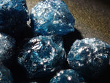 《限定10石》ブルーダイヤモンド原石・ルース2石セット（トリート）《複数購入割引》