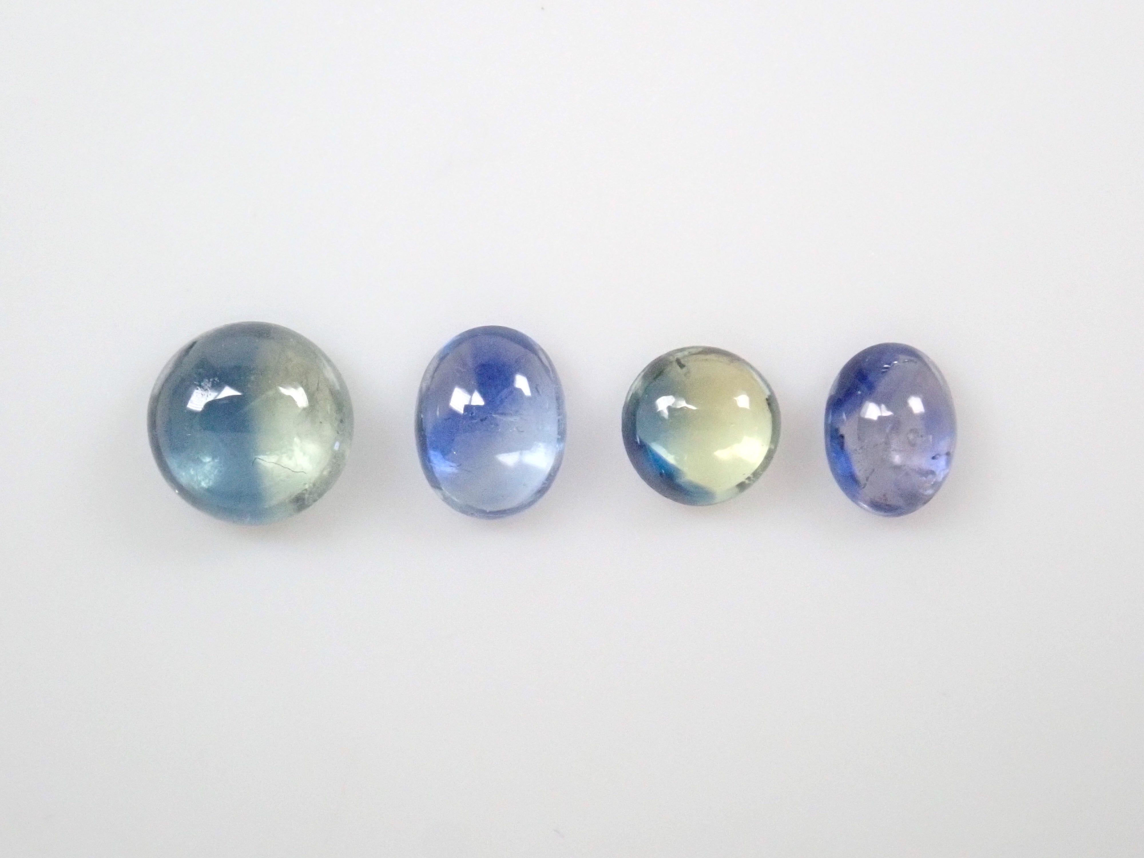 1 bicolor sapphire (cabochon cut)《Multiple purchase discount》