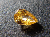イエローダイヤモンド 0.071ctルース(FANCY INTENSE ORANGEY YELLOW, SI2)