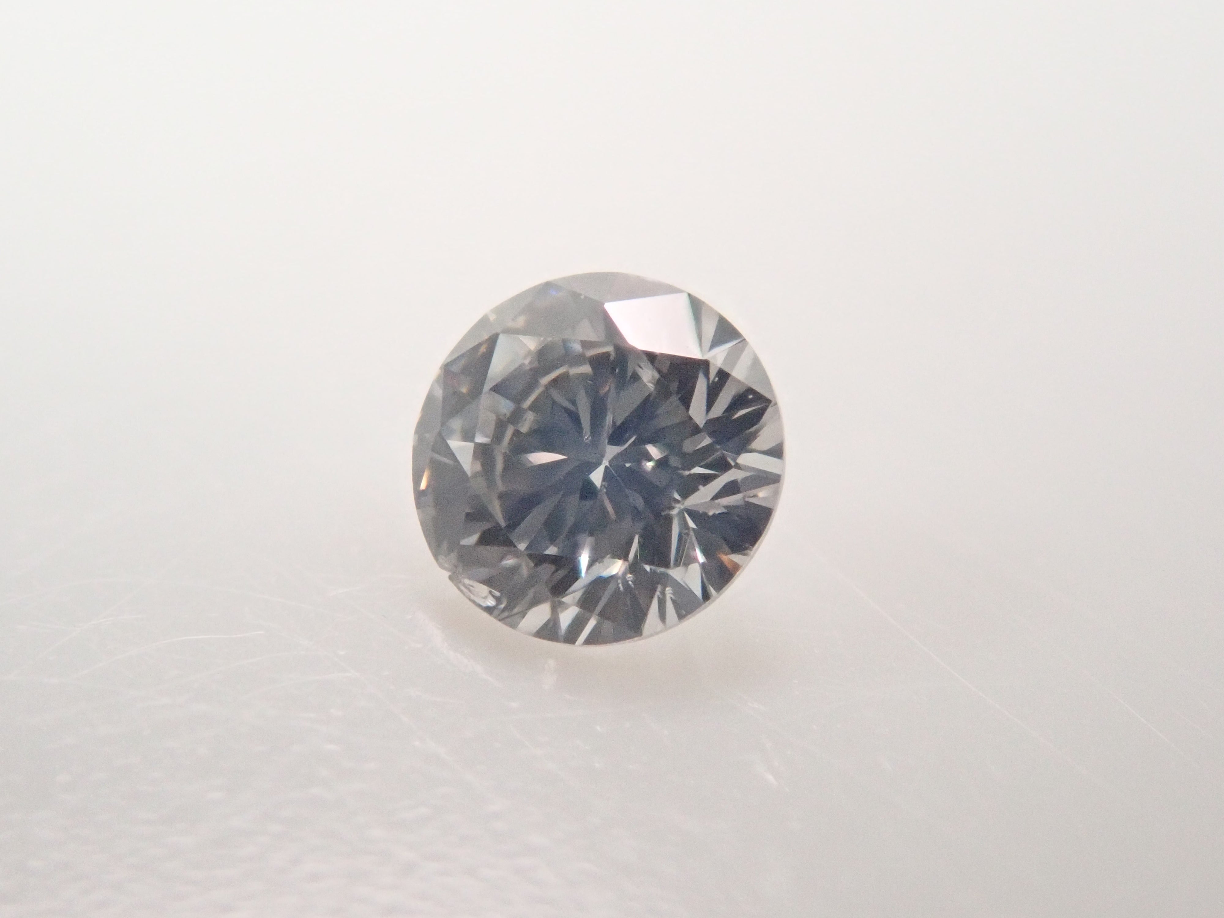 【32501877掲載】グレーダイヤモンド 0.089ctルース(LIGHT GRAY, SI-2)