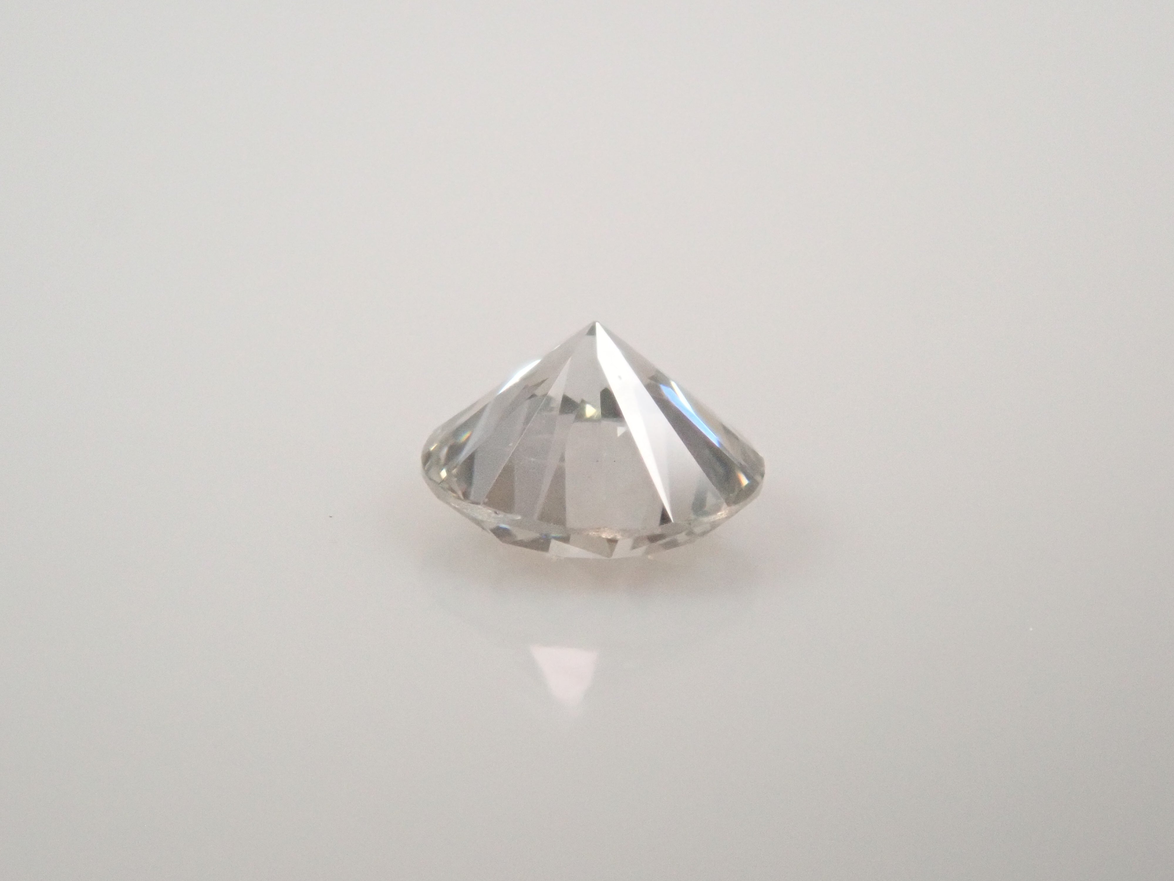 10金★ホワイト・グレー★ダイヤモンド★カットボタン★5石セット グレーダイヤモンド 2.9mm/0.096ctルース(VERY LIGHT GRAY, SI-1)