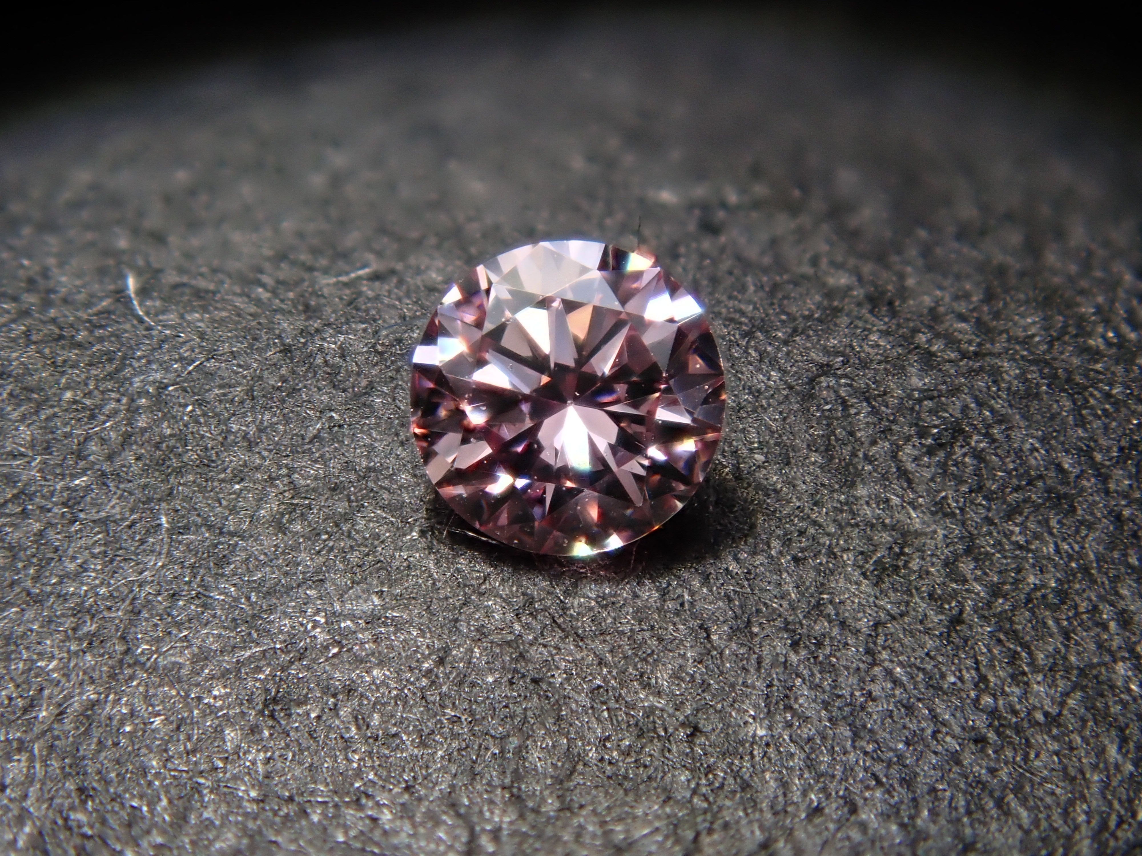 ピンクダイヤモンド 0.049ctルース(FANCY PINK, VS-1)
