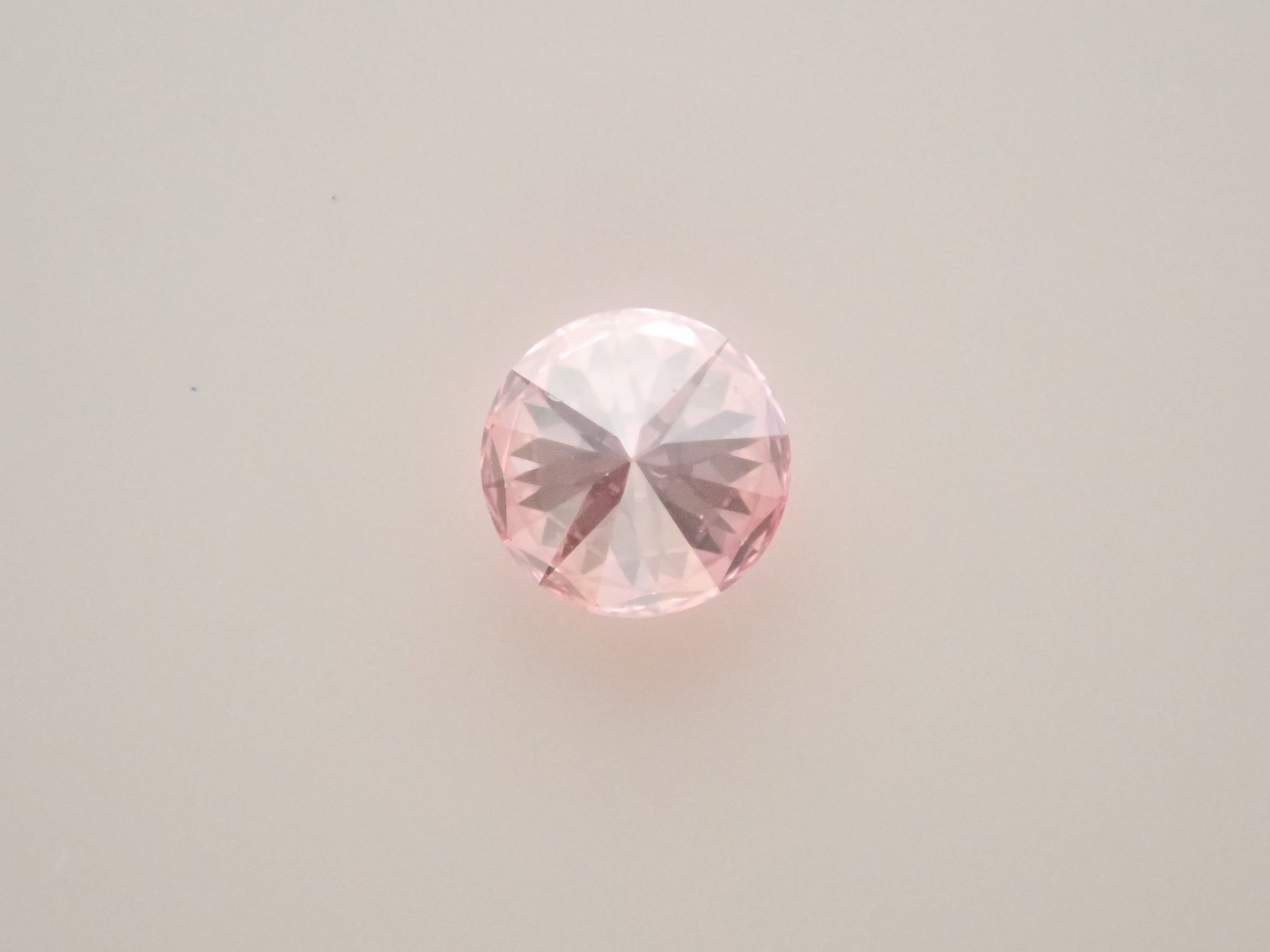 ピンクダイヤモンド 0.049ctルース(FANCY PINK, VS-1)