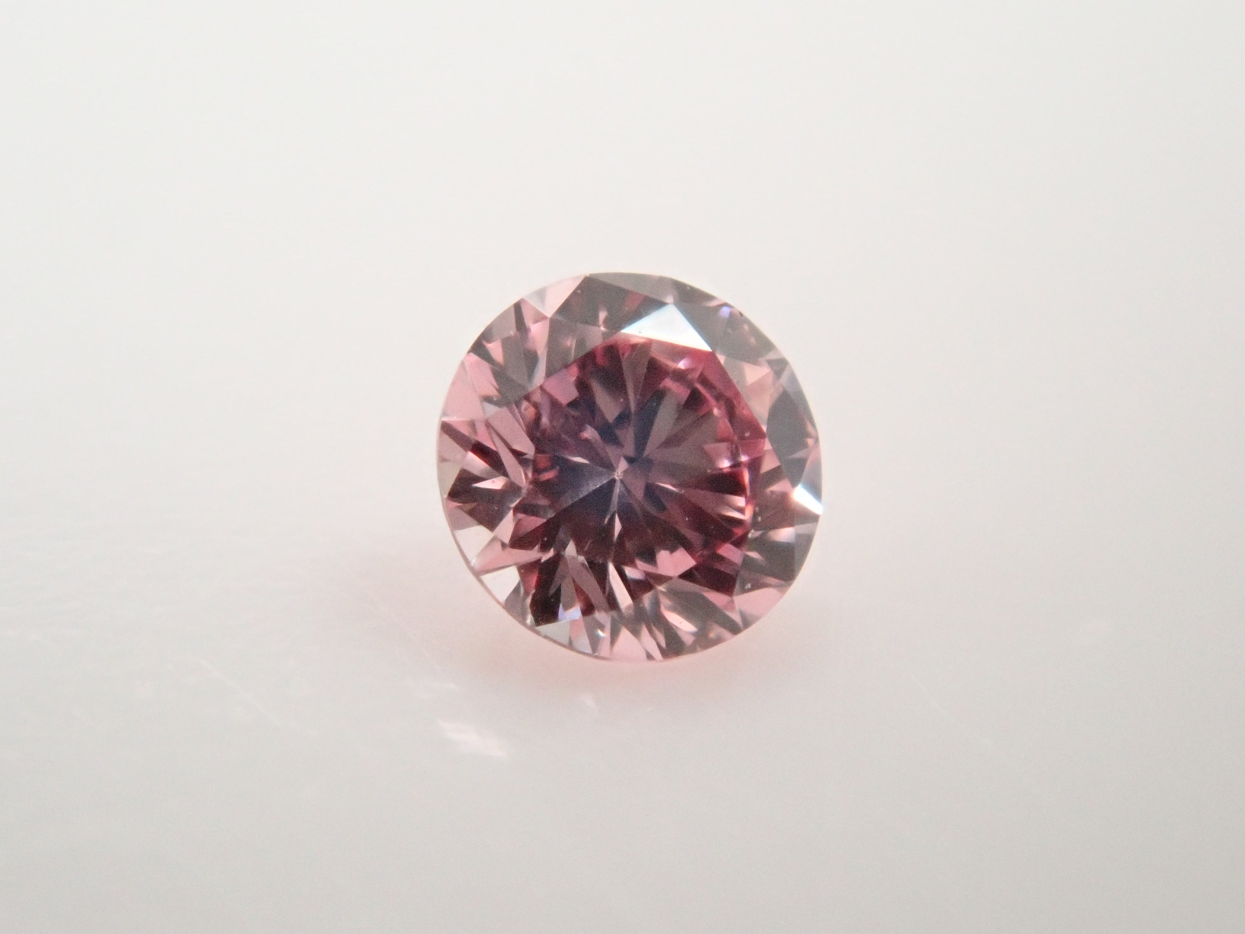 ピンクダイヤモンド 0.049ctルース(FANCY PINK, VS-1)